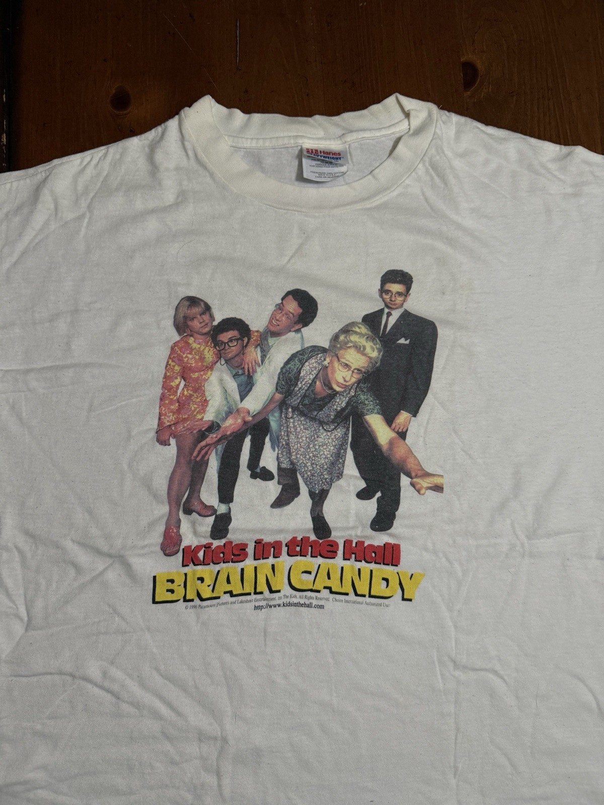 Vintage 90’s Kid’s In The Hall Brain Candy T Shirt 1996 Promotional XL Hanes