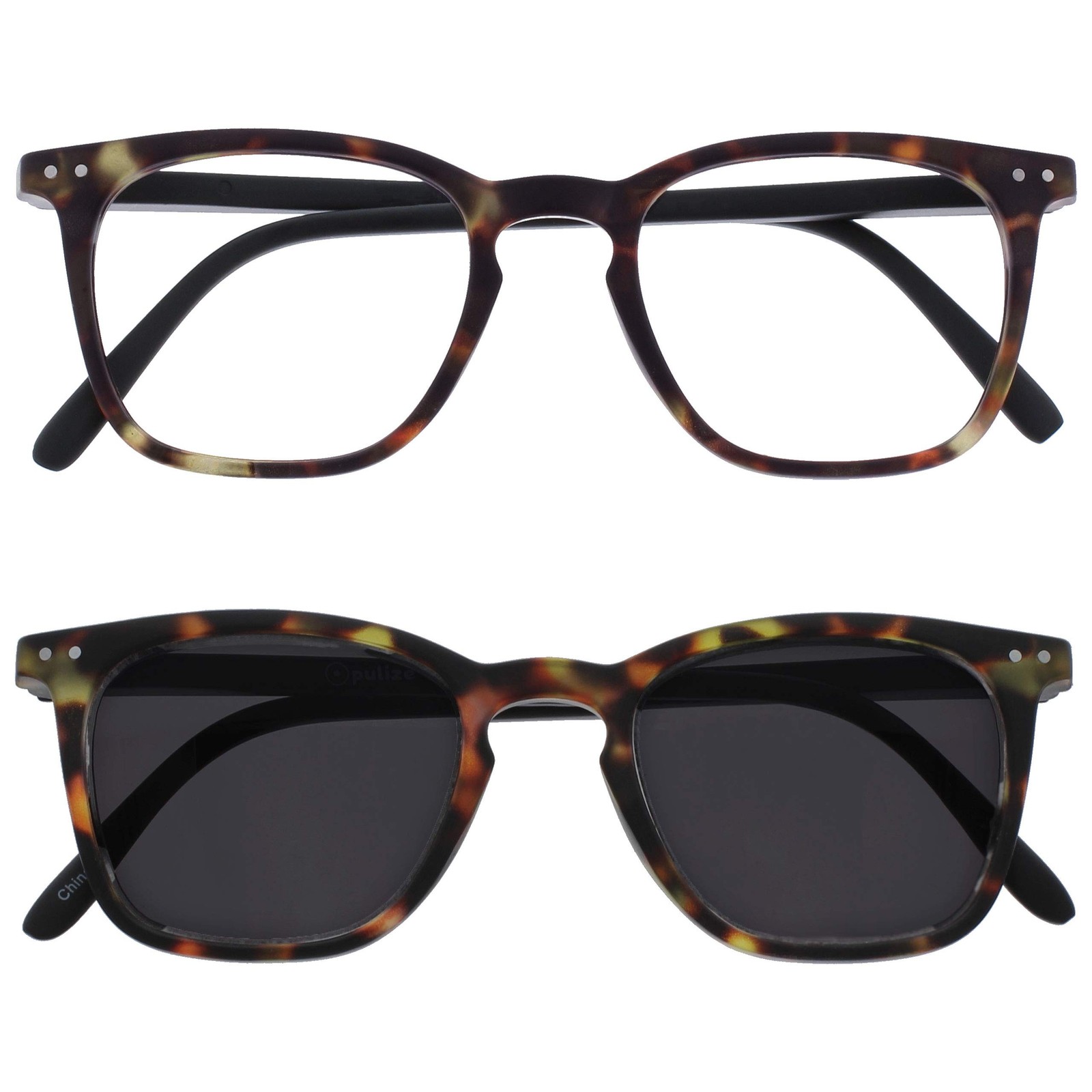 OPULIZE BEX Reading sunglasses for Women Men, Large Designer Style Sturdy fra…