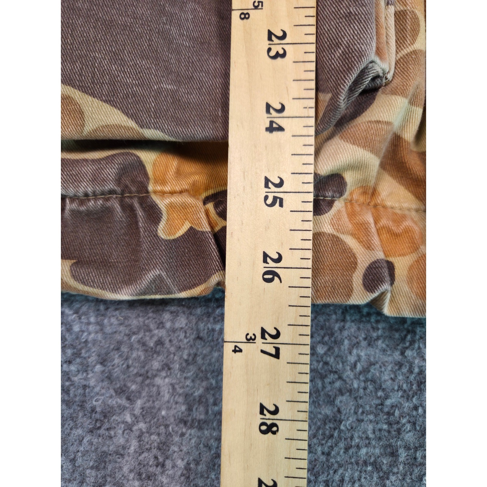 Vintage Columbia Jacket Mens L Brown Duck Camo waterproof thinsulate Made in USA
