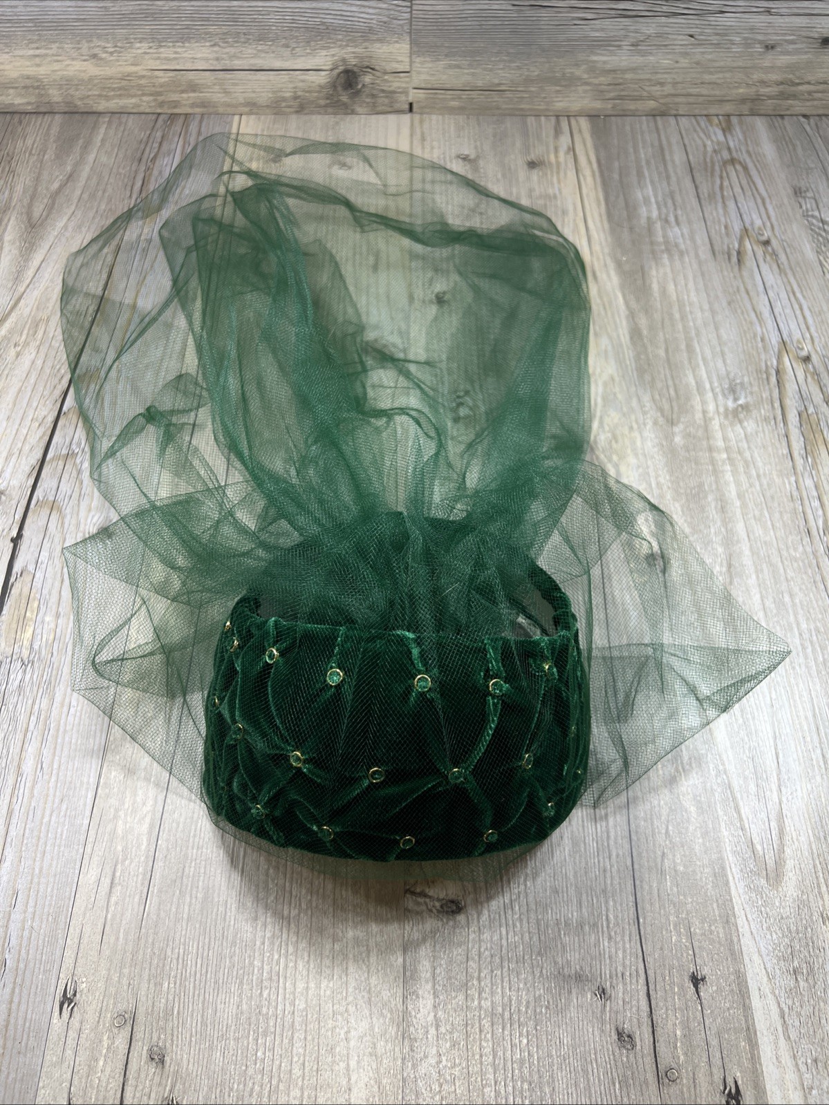 Lot of 5 VTG Women’s Hats Pillbox Netting Floral Faux Fur Church Derby Tea Party