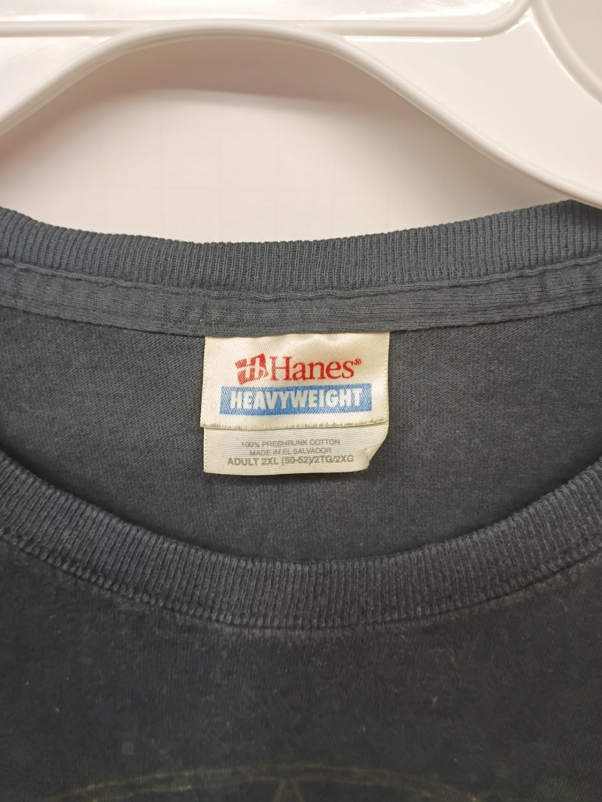Slipknot VTG Adult 2XL Hanes Heavyweight Graphic T-Shirt Front & Back Print