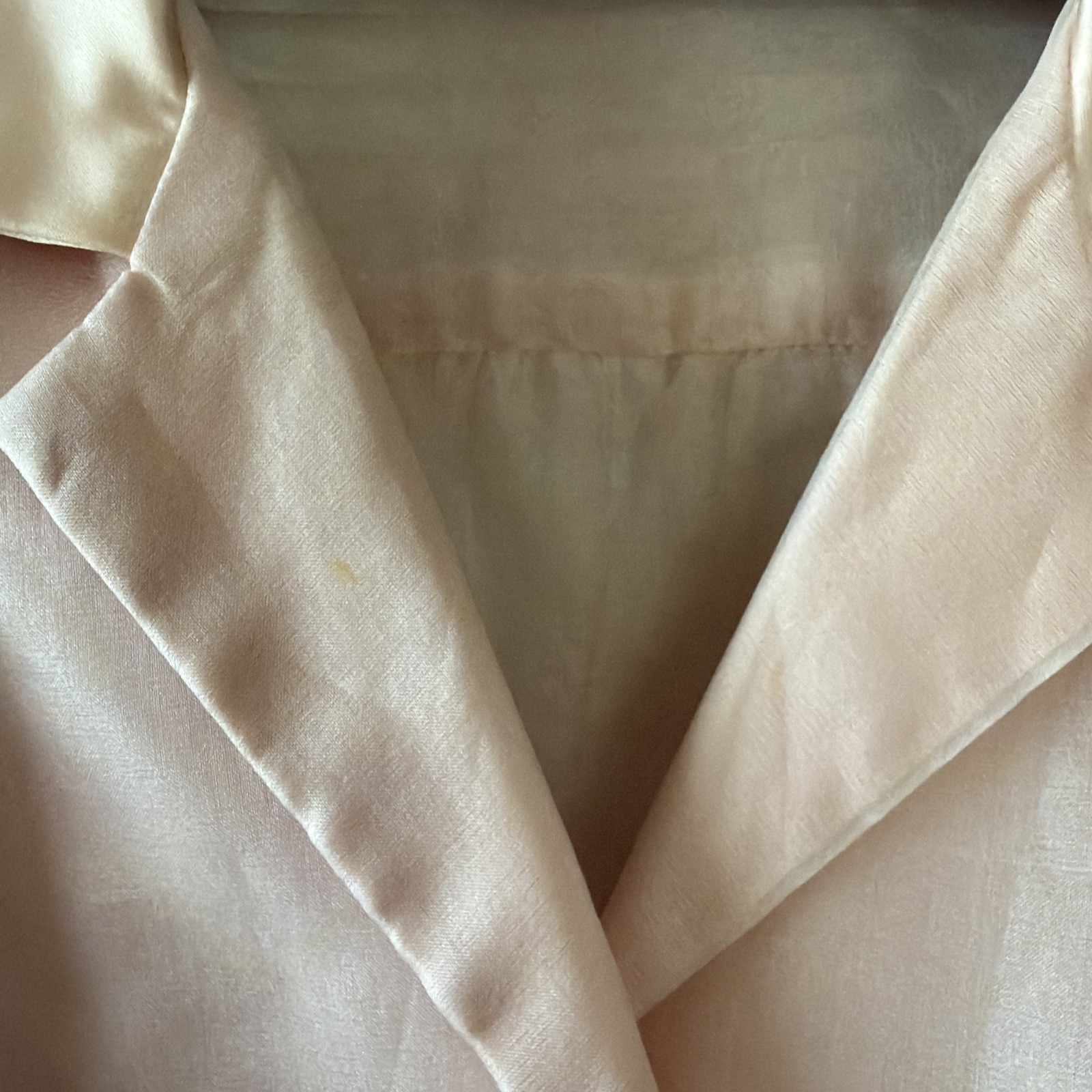 Vintage 1950s Elinor Gay Pink Chiffon Organza Button Up Belted Party Dress