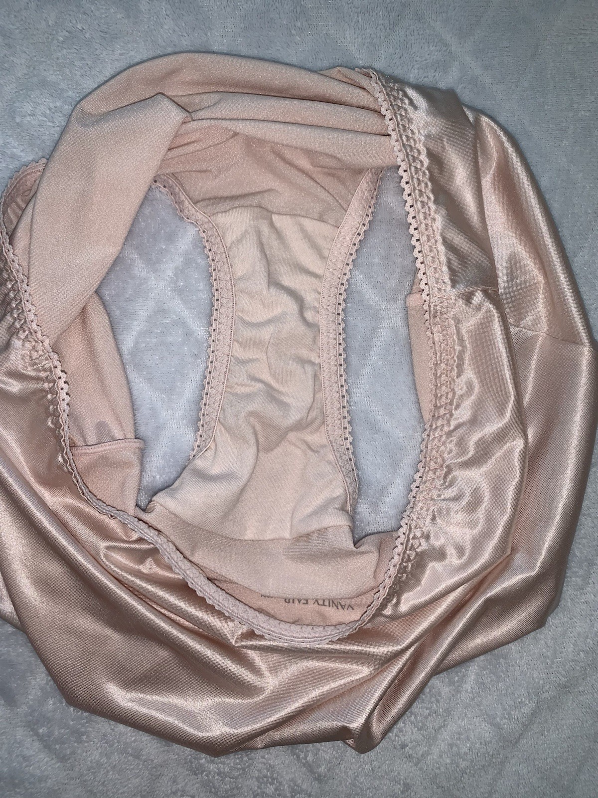 NEW Stretch Satin Girdle Panty Shaper 3X Vanity Fair Brief Panties sz 10