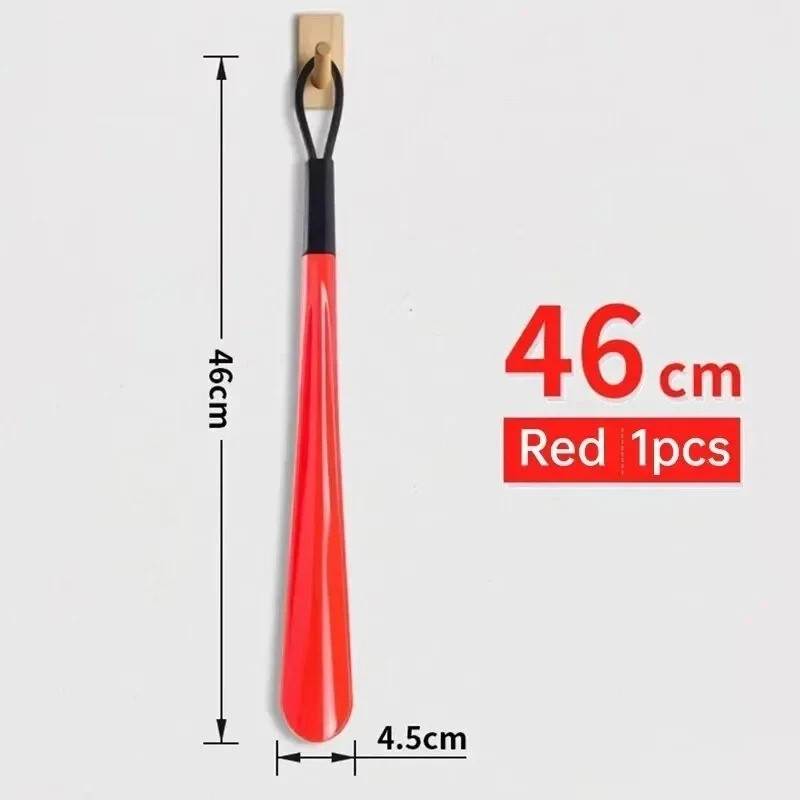 1 PC Extra Long flexible Plastic Shoe Horns Do Not Require Bending Durable Shoe*