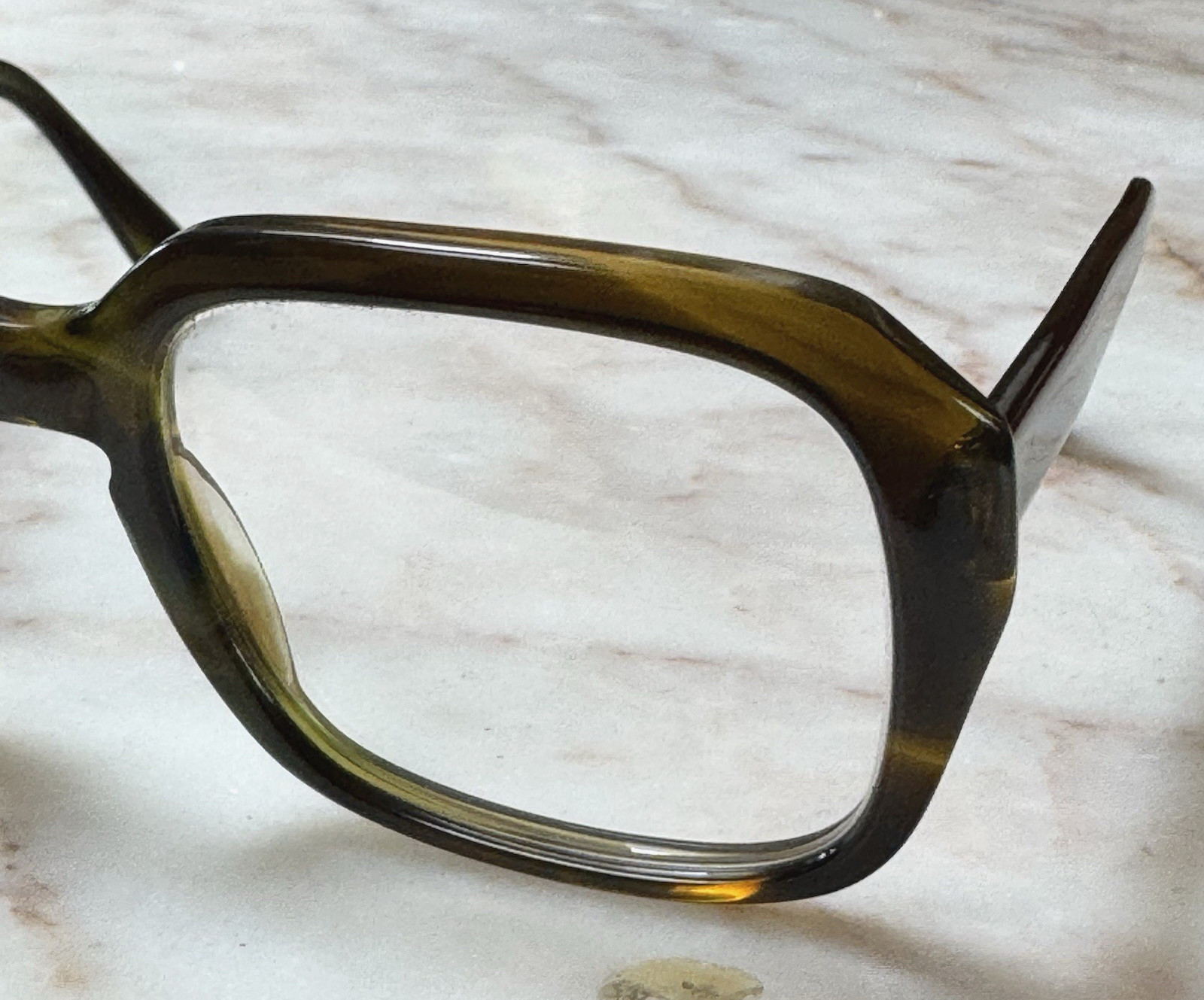 VTG Rodenstock Men Eyeglasses Senator 145 Teak Brown Gold Tortoise Square 80s