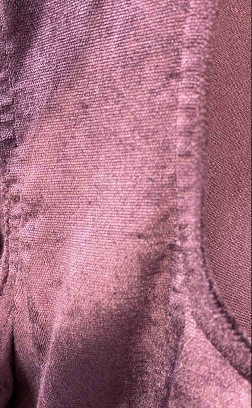 Vintage 90s Moschino Jeans Women’s Purple Velvet Square Neck Dress Size 10
