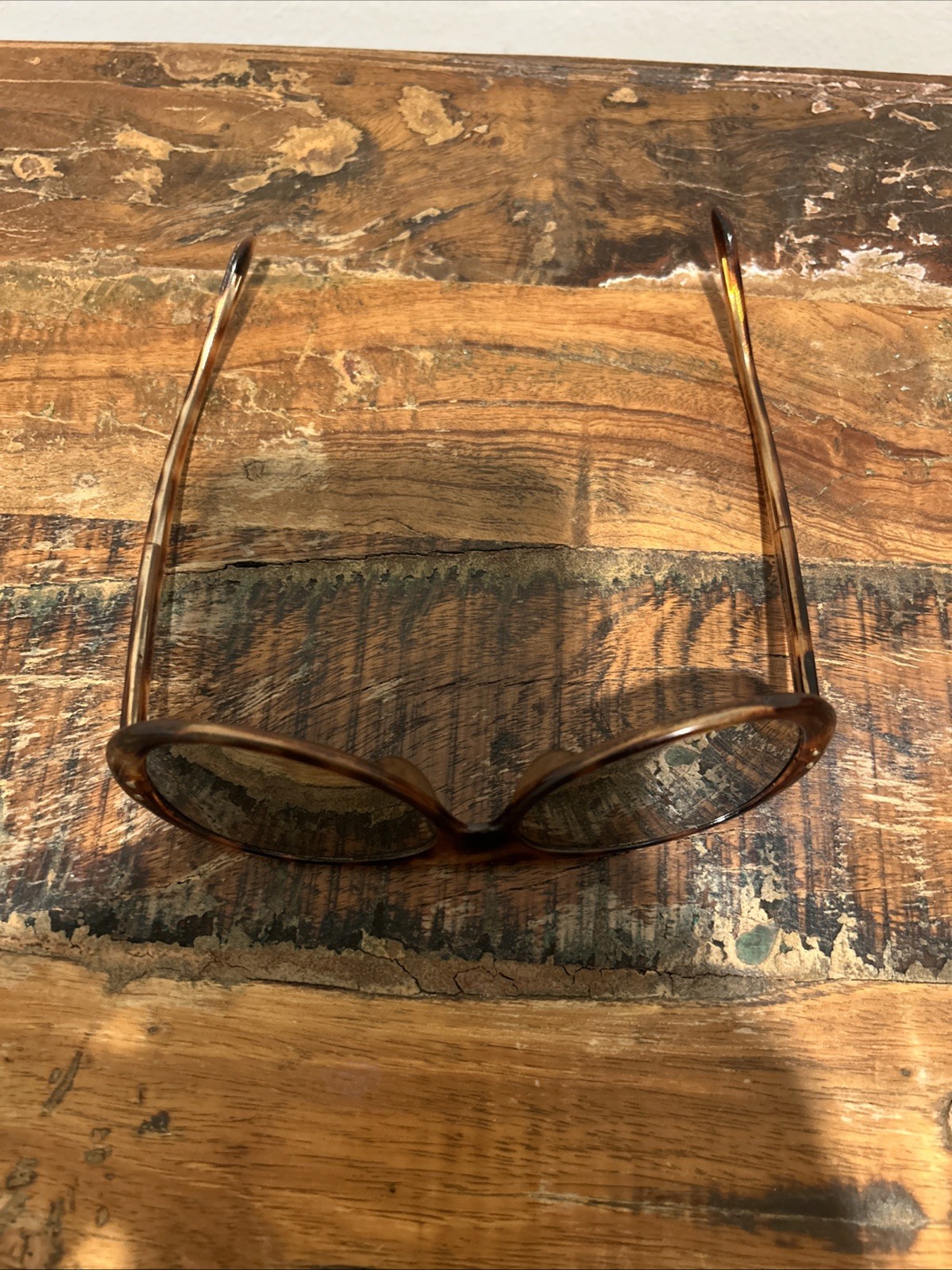 Vintage GH Japan Tortoise Aviator Sunglasses Brown Acetate Retro Oversized