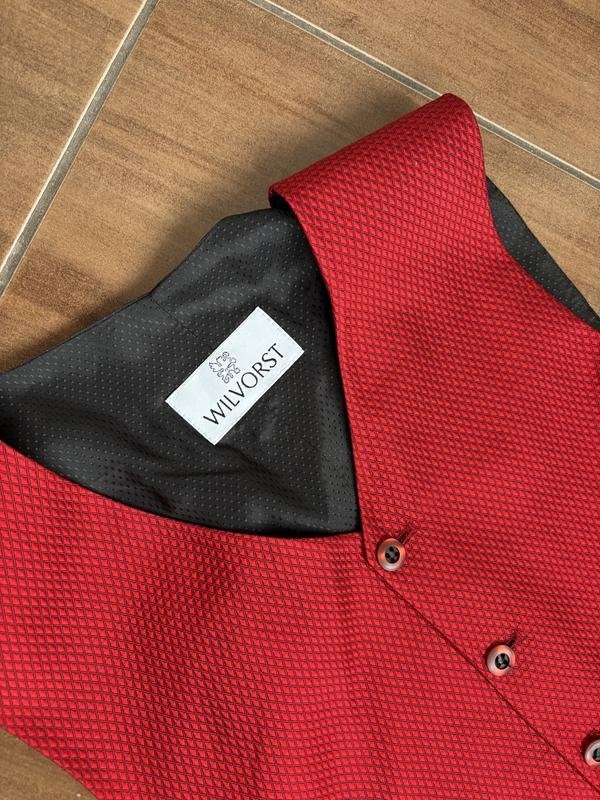 Men Wilvorst Vest Red S