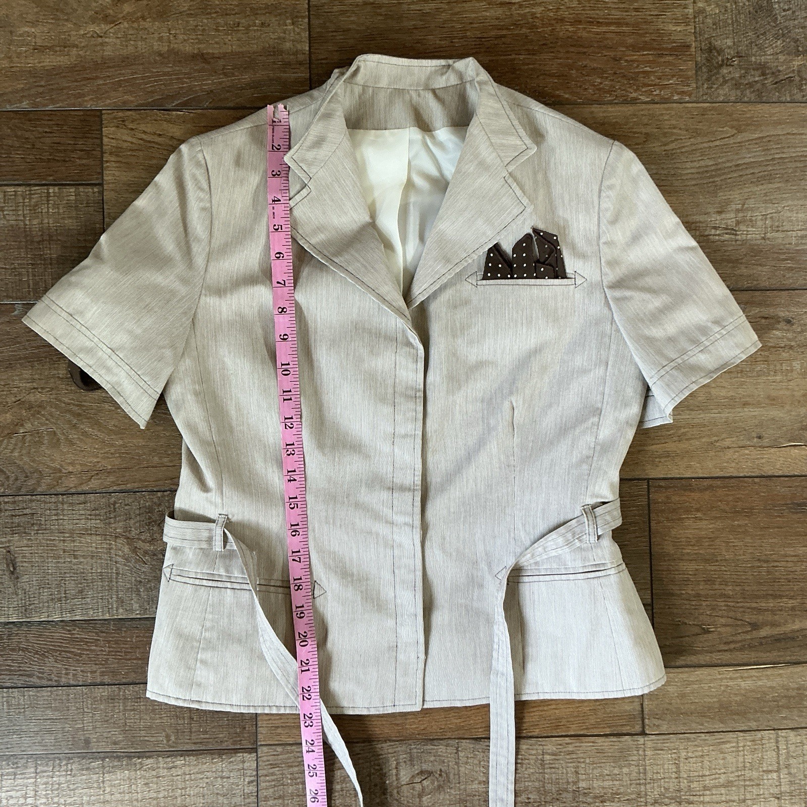 VTG Devon Hall Robert Paul Taboh 2pc Suit Set Blazer Skirt Size 10 USA Made 15D9