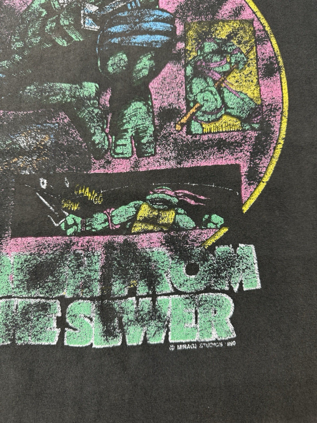 Vintage RARE 1990 Faded Teenage Mutant Ninja Turtles “TMNT” Tee