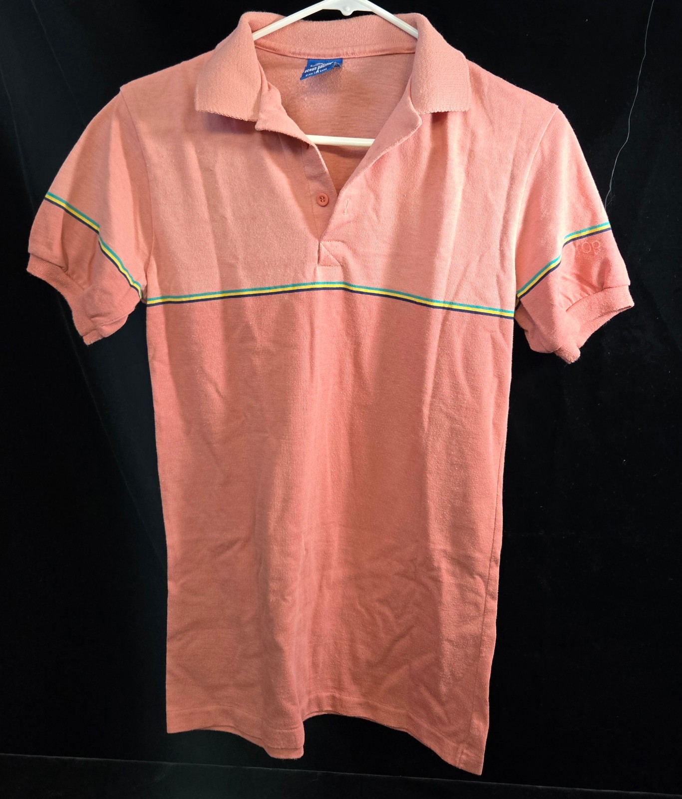 vintage 80s ocean pacific op polo shirt, young men’s small