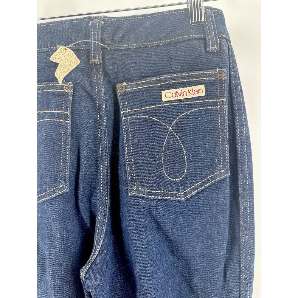 VTG 80’s Calvin Klein Jeans Made In USA Sz 10 25×34 High Rise Waist NWT DD33
