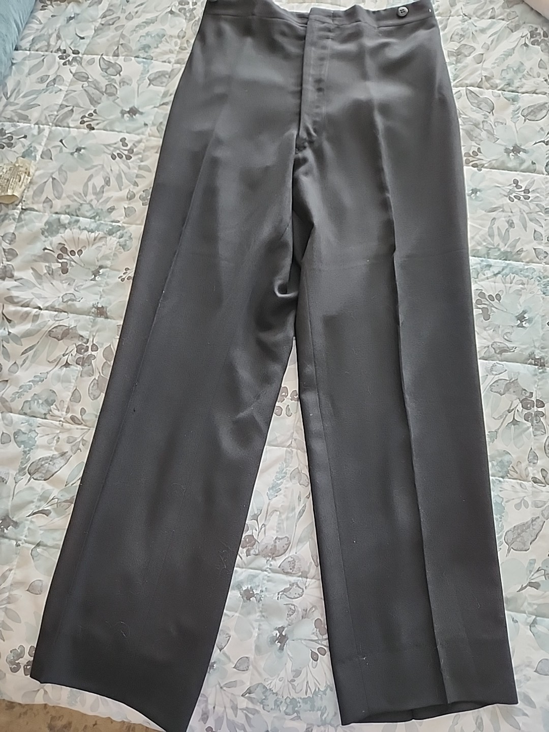 Vintage 70s Jack Silver Tuxedo Suit Black Satin Shawl Collar Union Made USA