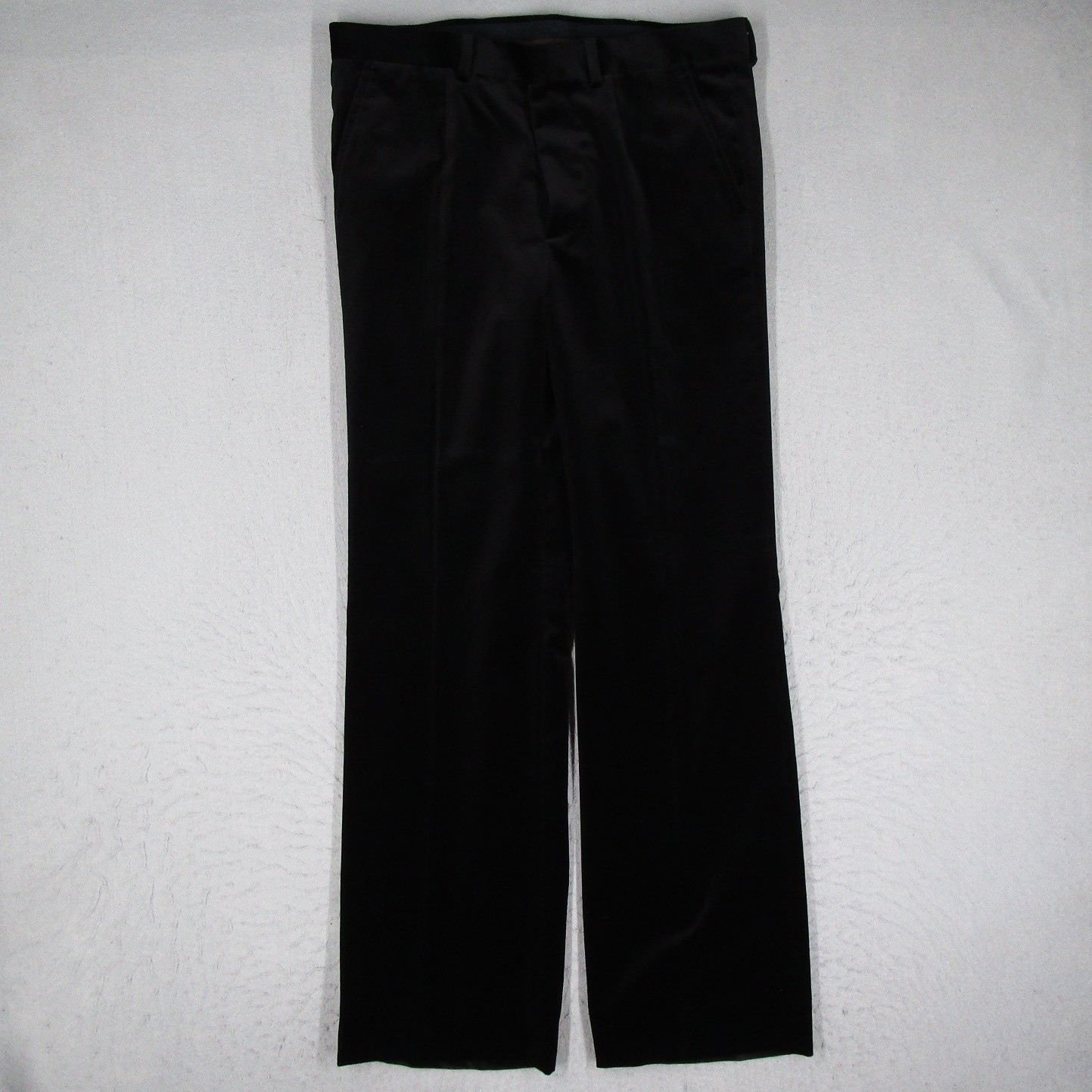 Roberto Cavalli Mens 48 IT Black Velvet Suit 2 Button CUX820I Made in Italy