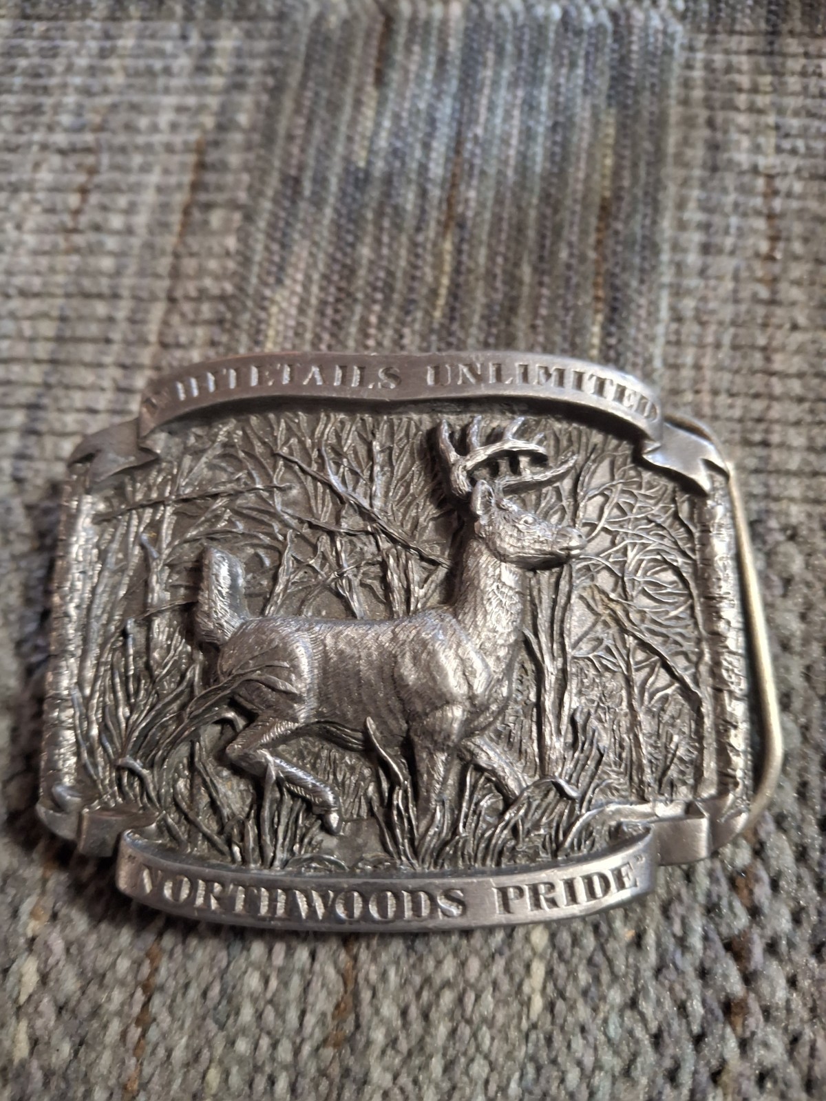 Belt Buckle Whitetails Unlimited Limited Edition