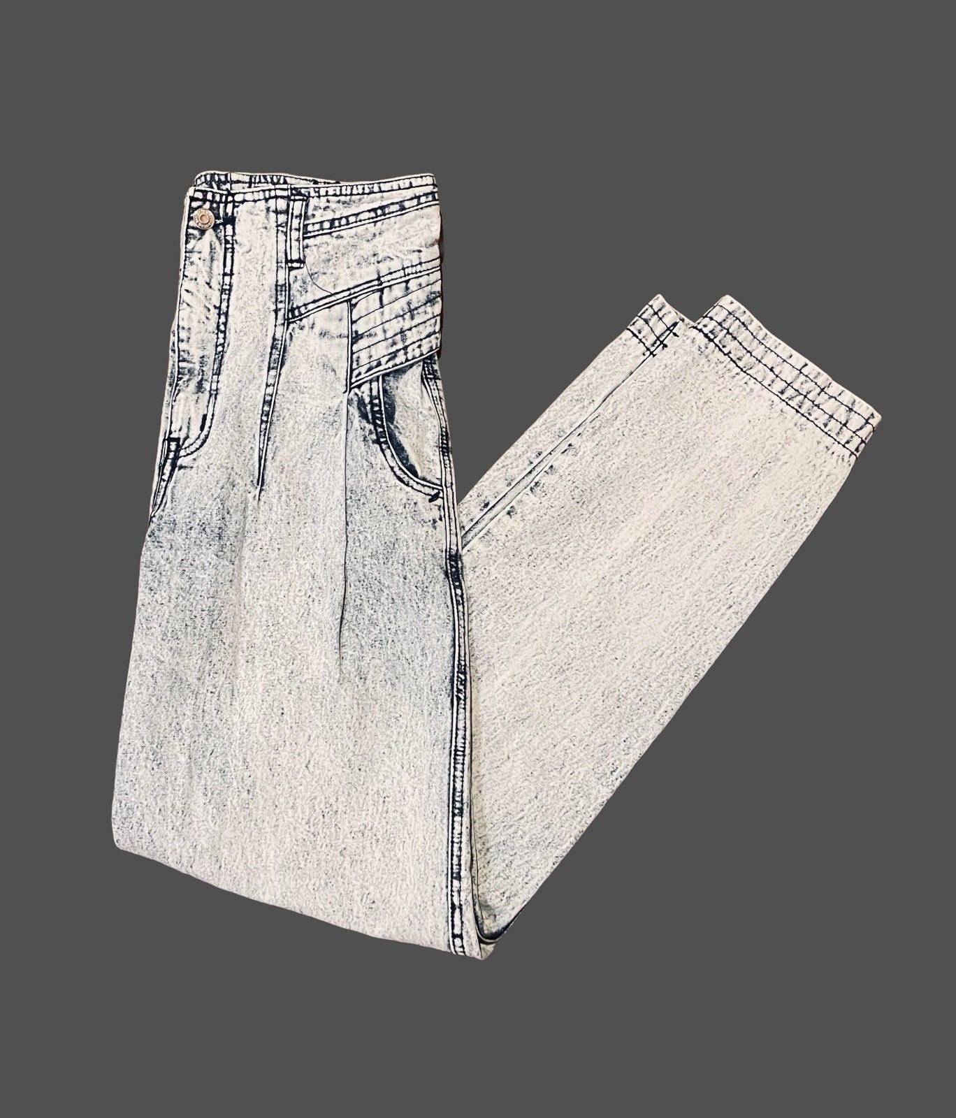 Women’s Rare Vintage 80’s “Jordache” UltraRetro Acid Wash High Rise Denim Jeans
