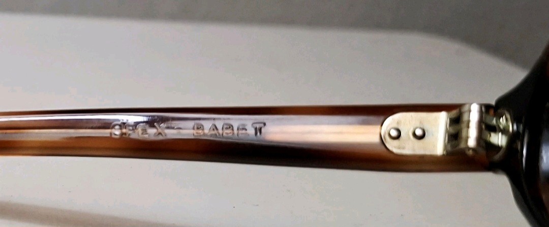 1960’s Vintage Geek NOS SPEX-BABET Glasses Old School Made in France DEPP