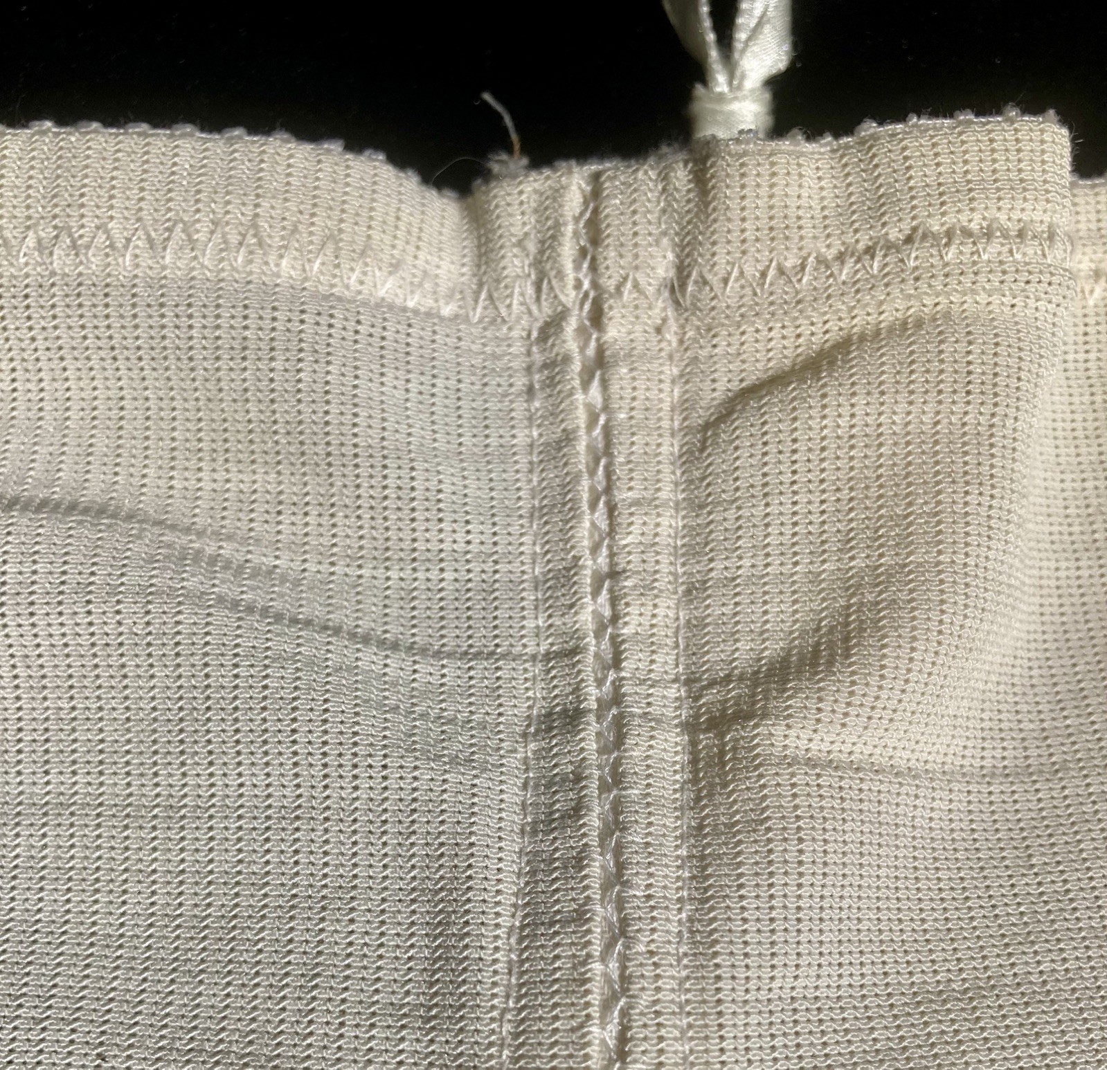 Vintage Girdle Lily of France bombshell pin up open bottom satin panels gorgeous