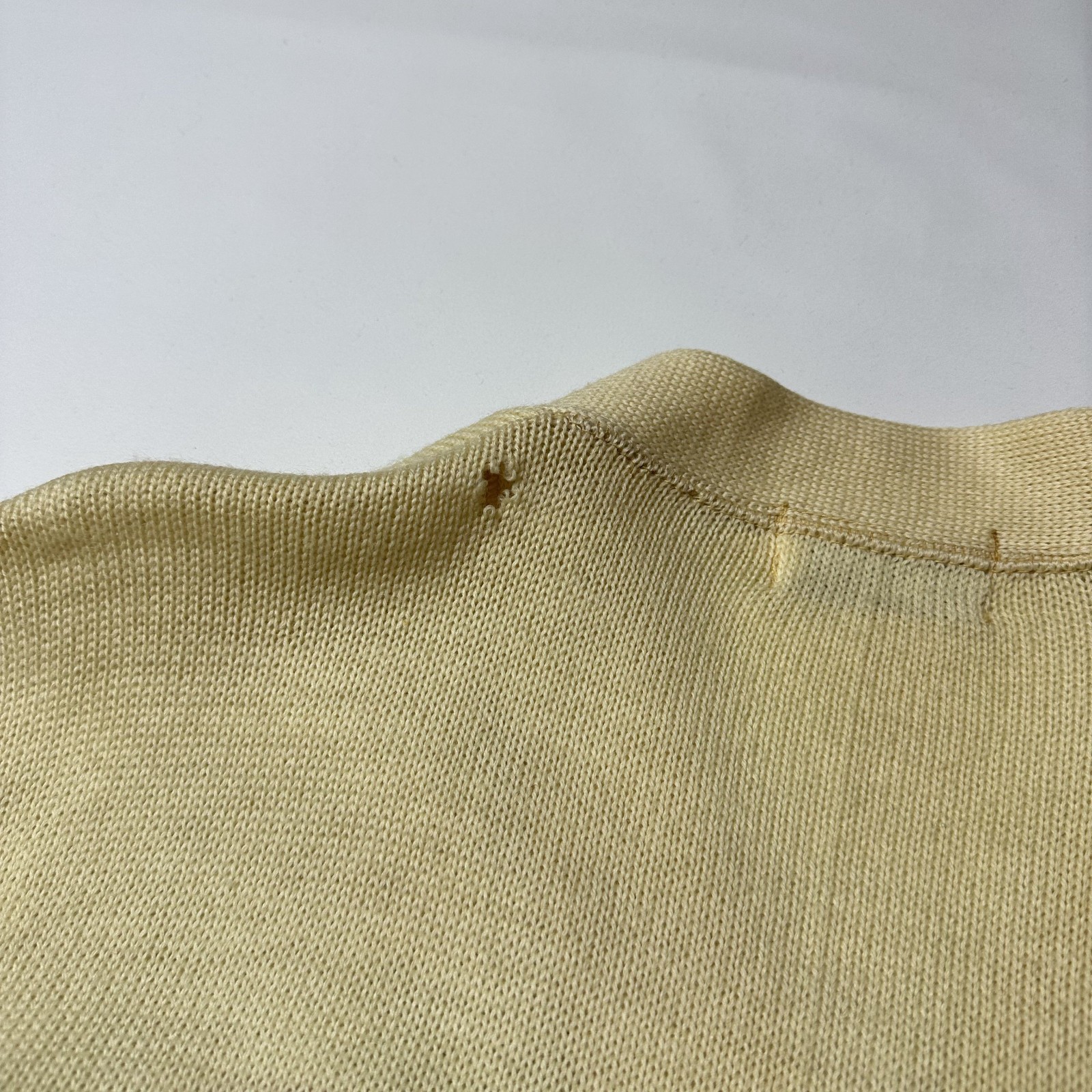 VTG 60s New Era High School Wool Cardigan Sweater Chain Stitch Mens M 40 – Fair