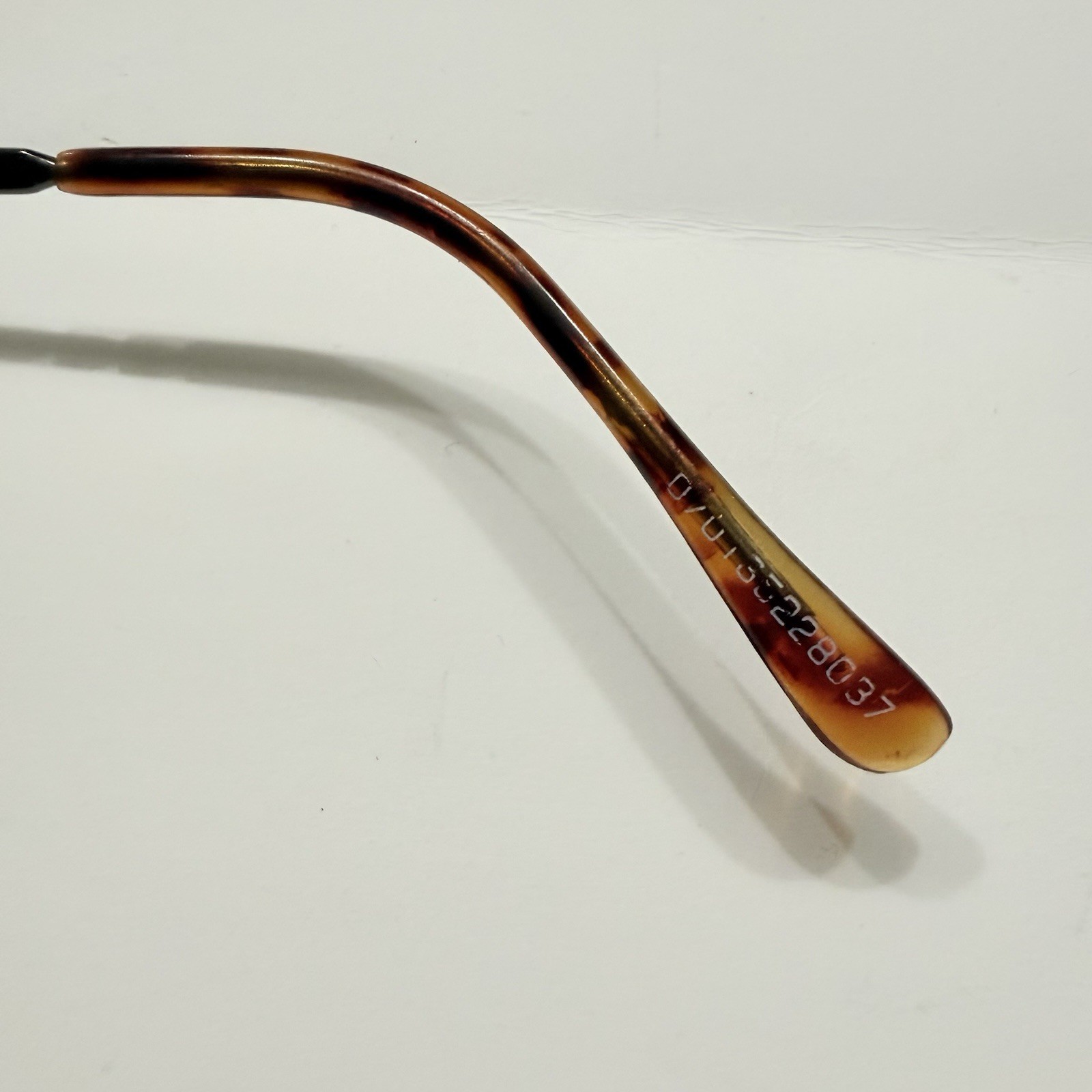Vintage 90S Frame Sunglasses Tortoise With Case Dark Lenses
