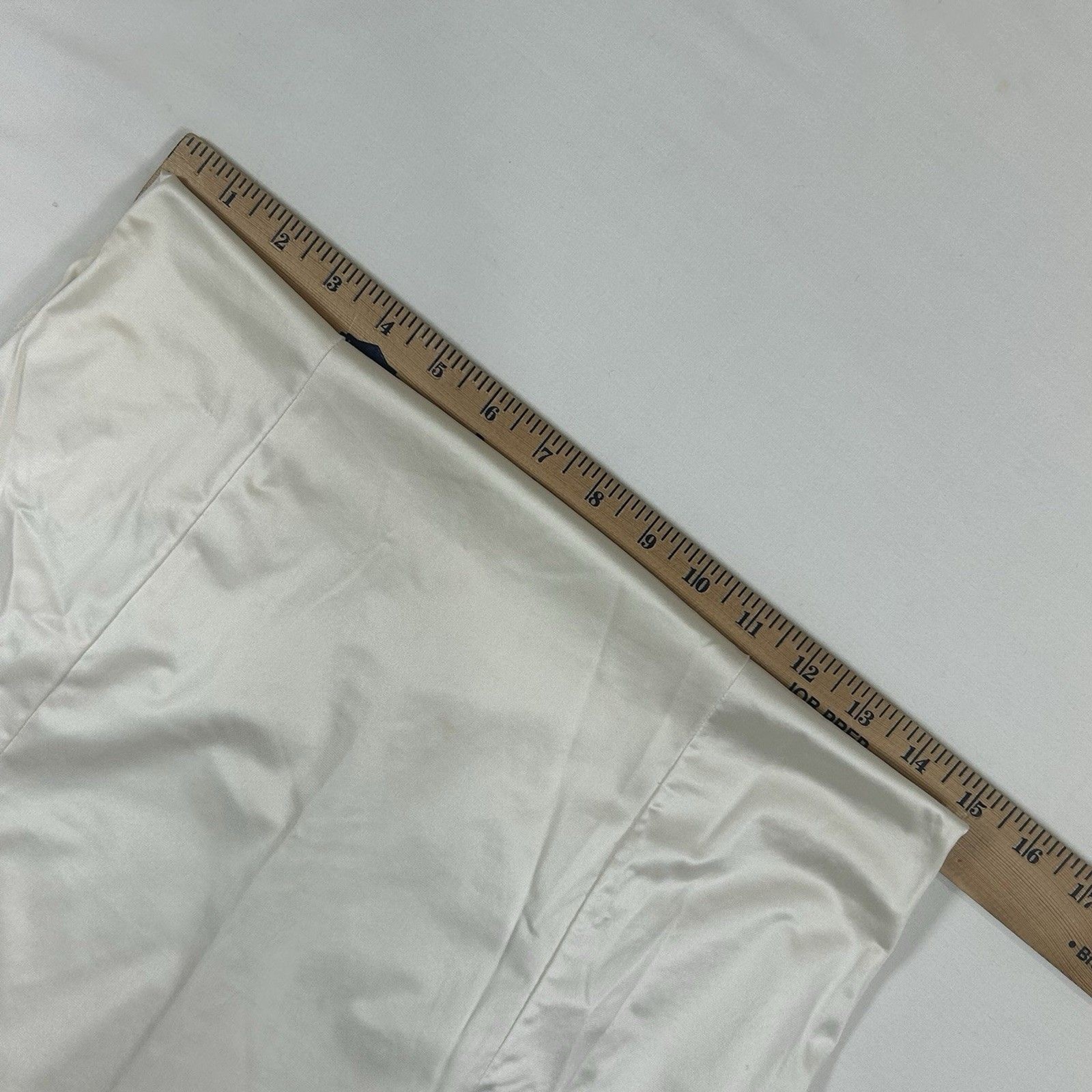 Vintage Wonder Maid Non Cling Size 34 Ivory Full Slip Lace Coquette Adjustable