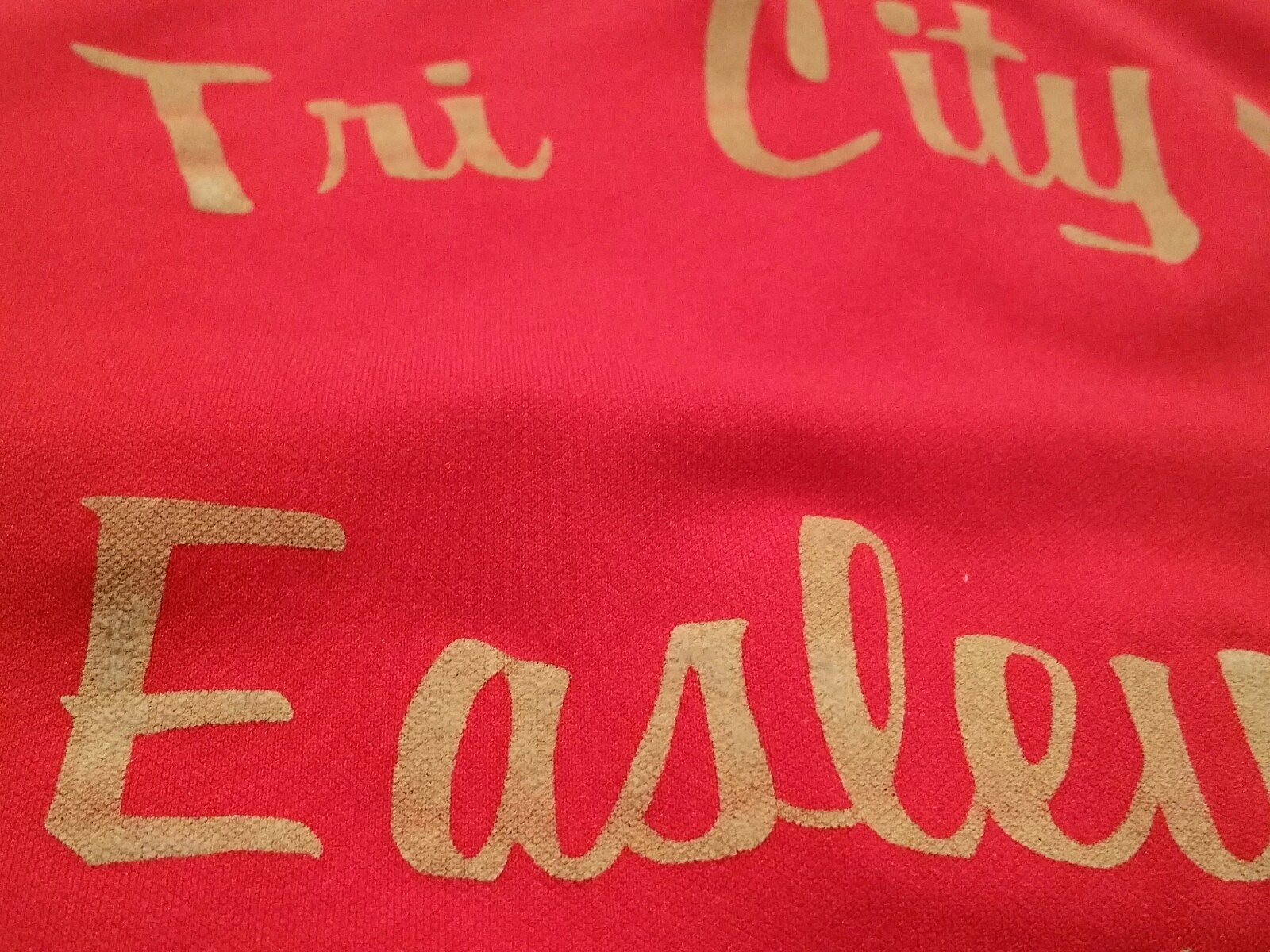 Bowling Shirt King Louie Vtg 70s Tri City Lanes Easley South Carolina Men Large
