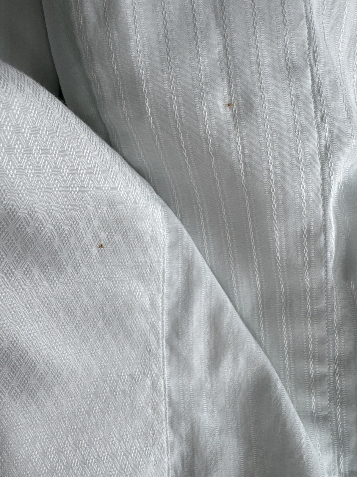 Vintage CAMICIA dressing gown / robe white 90s minimal unisex size 3 cotton