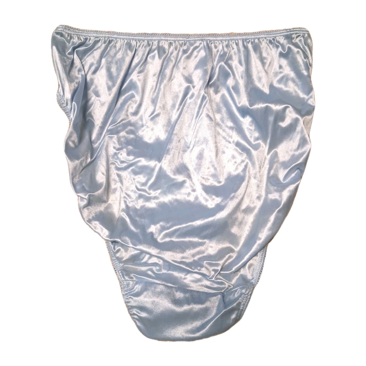 Vintage NWOT Partners Second Skin Satin Stretch GLOSSY WET LOOK Panty Nylon Sz 9