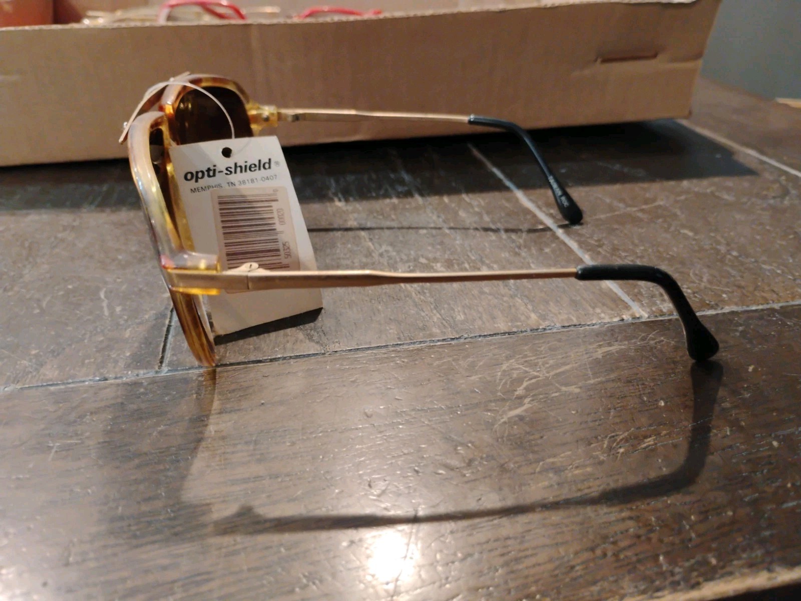 VINTAGE 70’S CASINO AVIATOR TORTOISE SHELL SUNGLASSES NWT