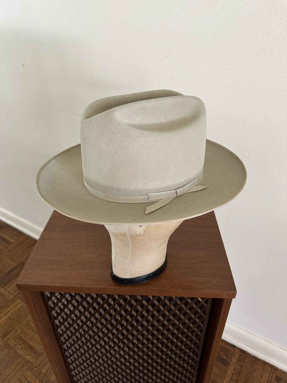 1970s Resistol San Antonio OR 7 1/8 LONG OVAL Hat Fedora Cowboy Western Vtg 70s