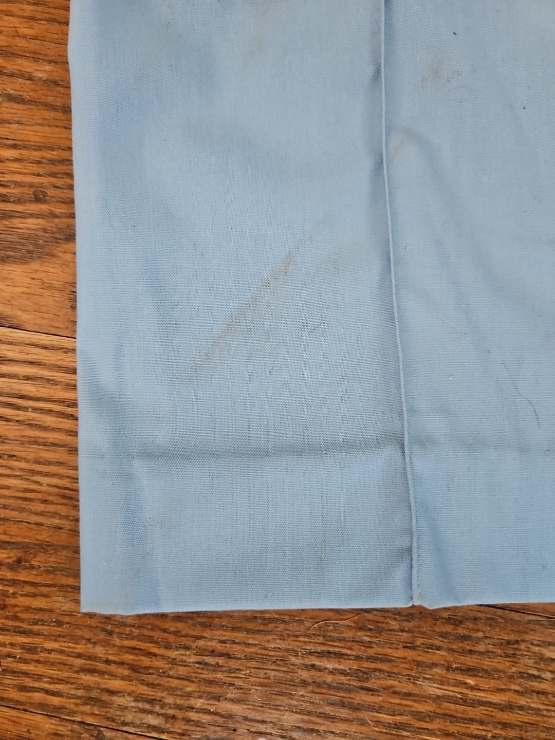 Vtg 70s Sears Work Leisure Blue Jumpsuit Coveralls With Painted Bird 40″ Chest