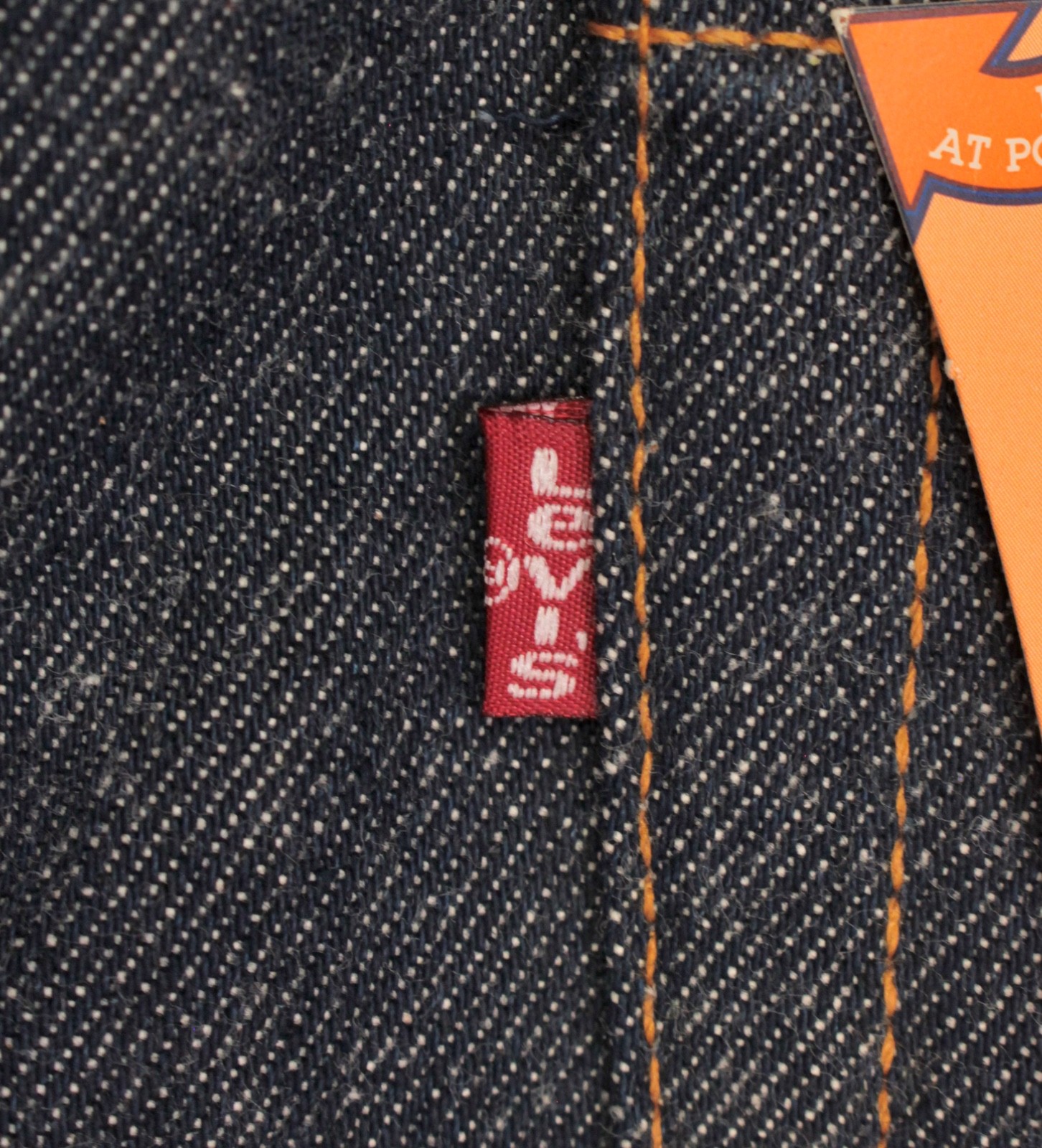 Men’s VTG 1990s NOS Levi’s 501 Jeans Sz 35×38 90s Made in USA Button Fly