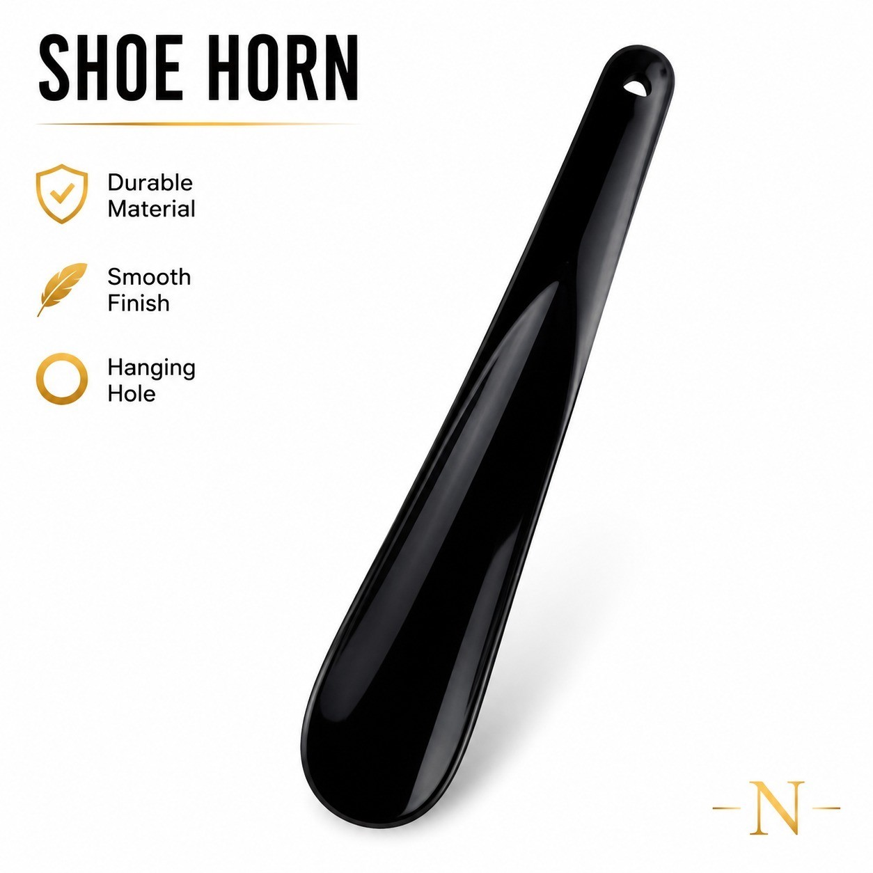 Portable Plastic Shoehorn Travel Shoe Horn Helper for Men Women Kids Seniors