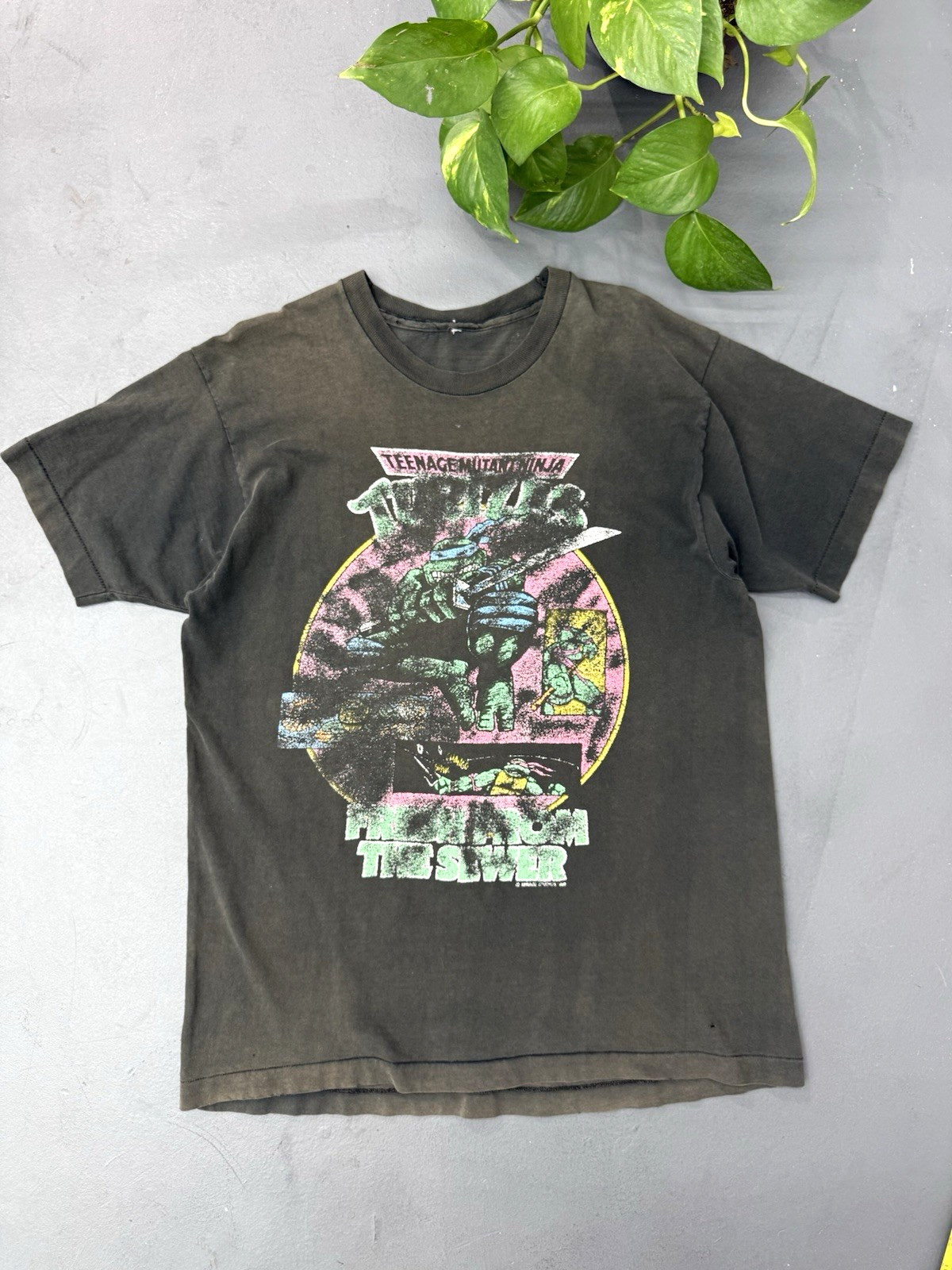 Vintage RARE 1990 Faded Teenage Mutant Ninja Turtles “TMNT” Tee