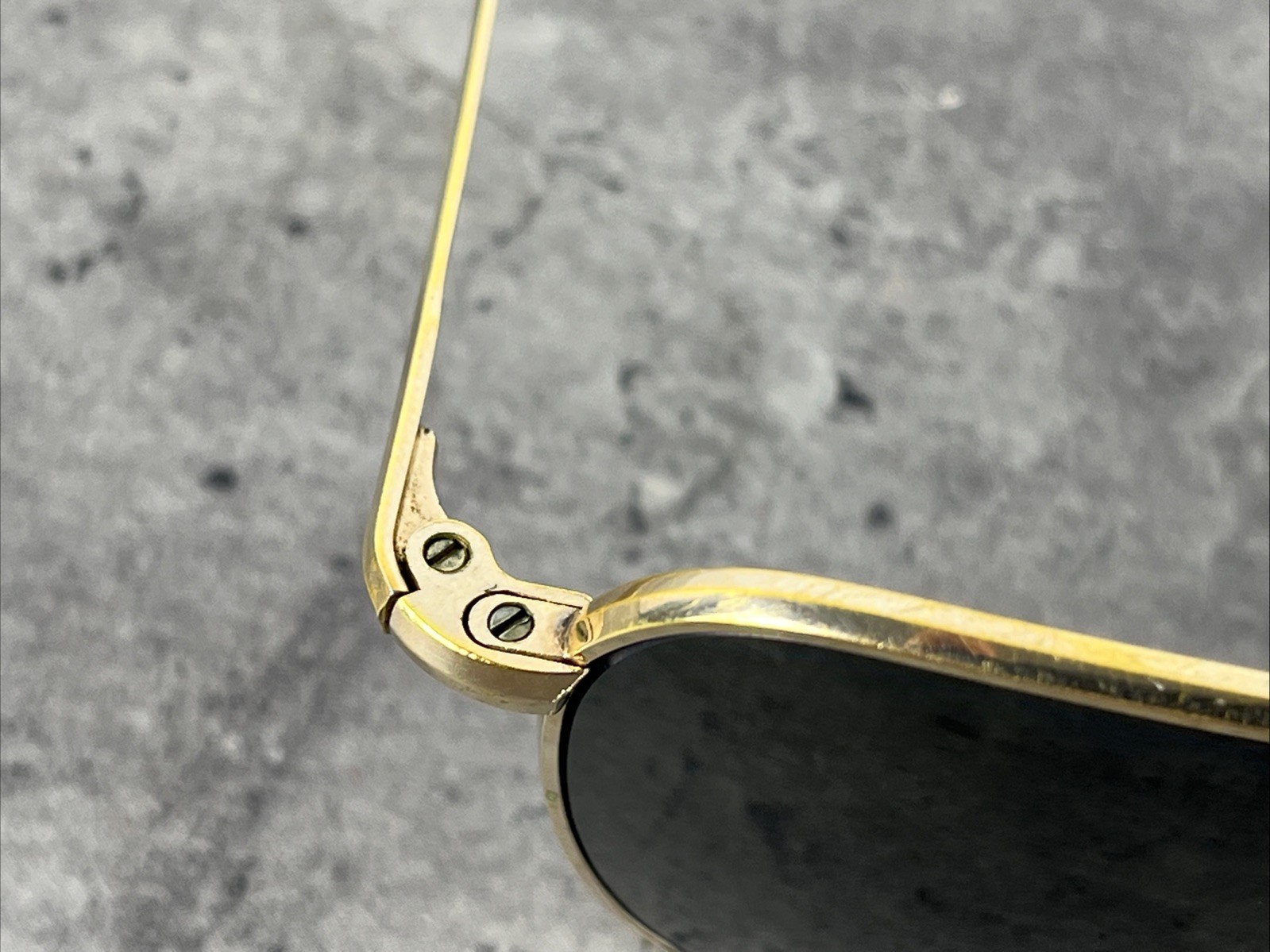 Vintage Classic Original American Optical Aviator Pilot Sunglasses 5 1/2 A/O