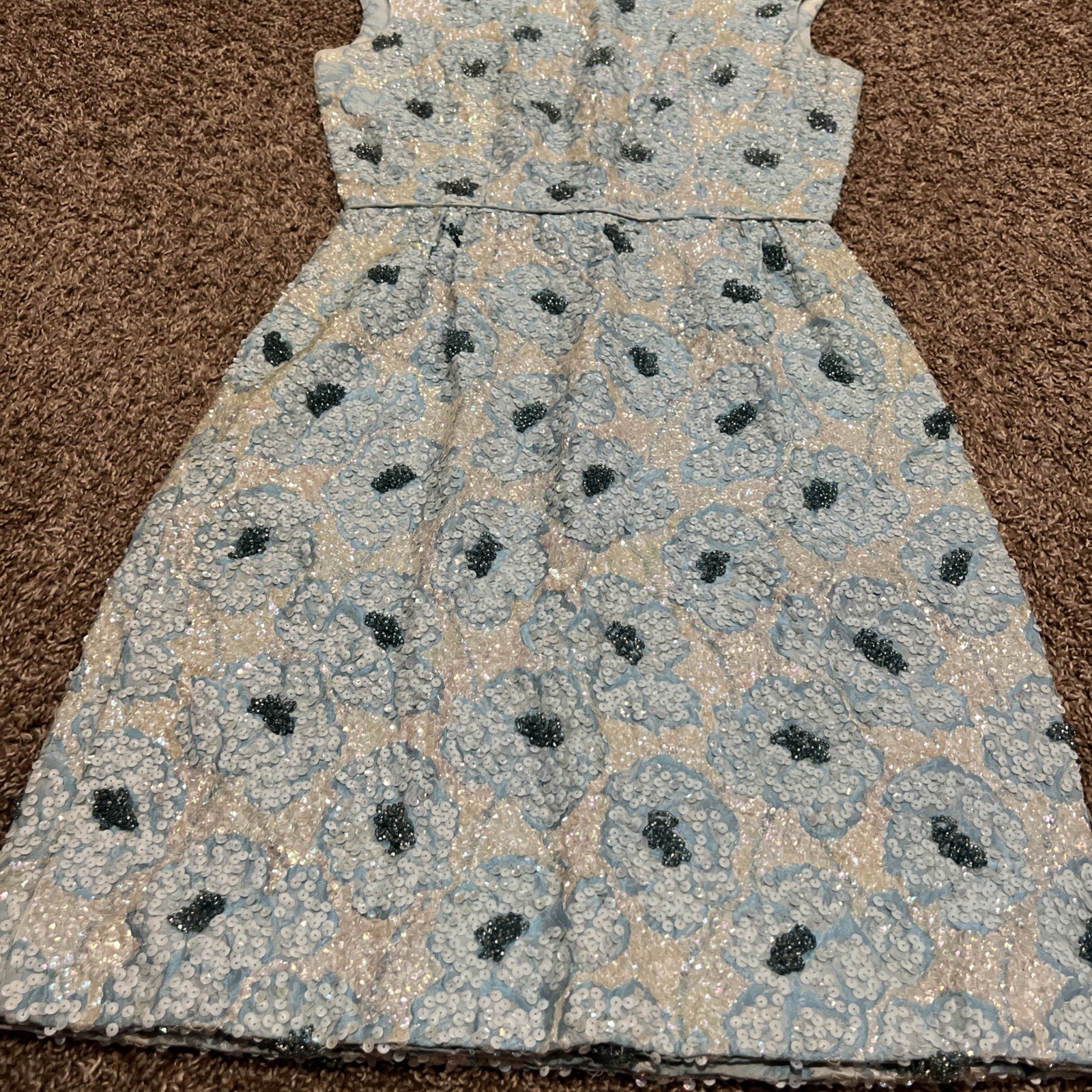 Vintage 1960’s Sequin And Beaded Dress – STUNNING Cocktail Dress