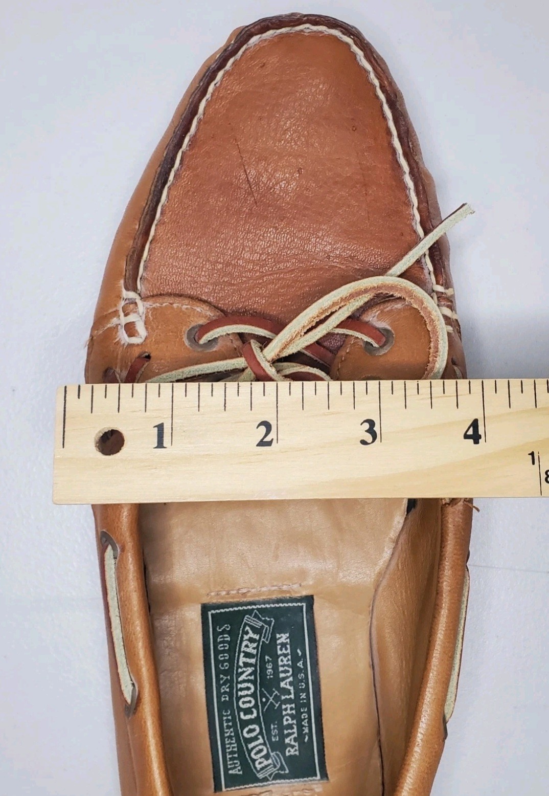 Vintage 1980s-90s Polo Country Ralph Lauren Leather Driving Loafers~Size 10~USA