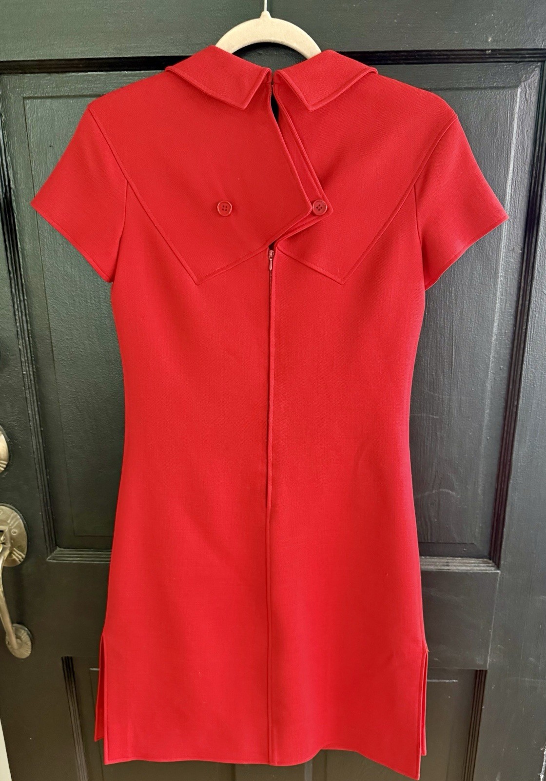 Courreges Paris Vintage Beautiful Red Dress