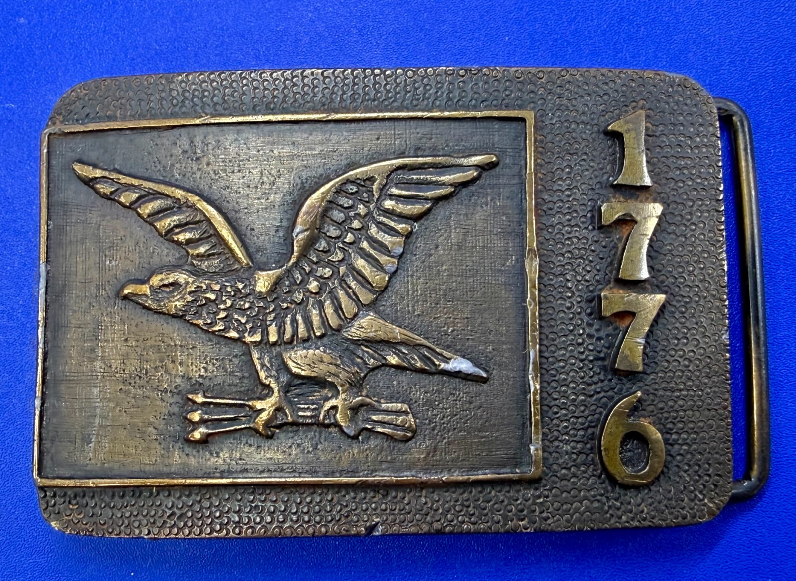 United States of America Bicentennial 1776–1976 Eagle Commemorative Belt Buckle
