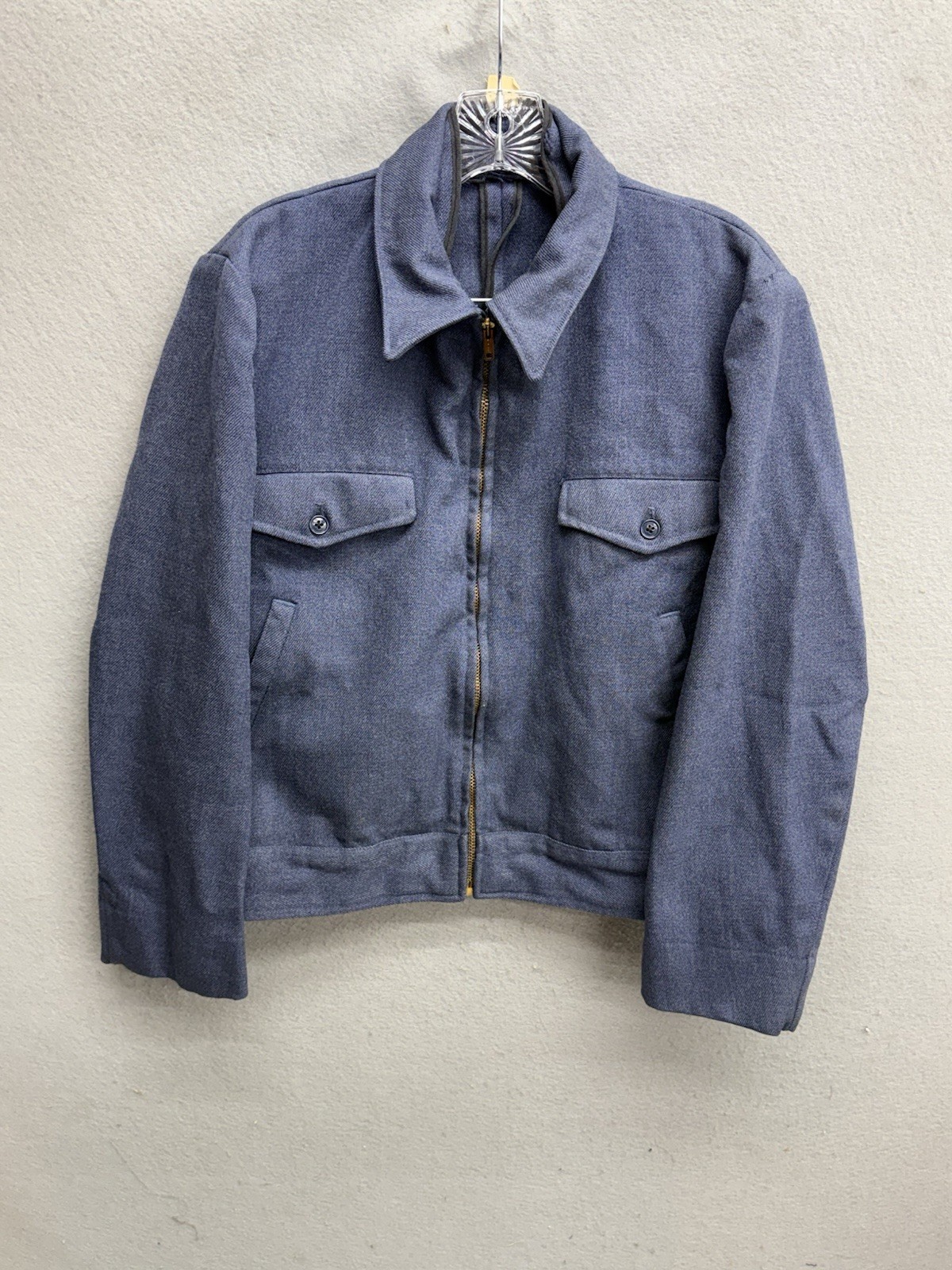 Vintage Union Made Teamsters Work Jacket Size Medium Mechanic Chore