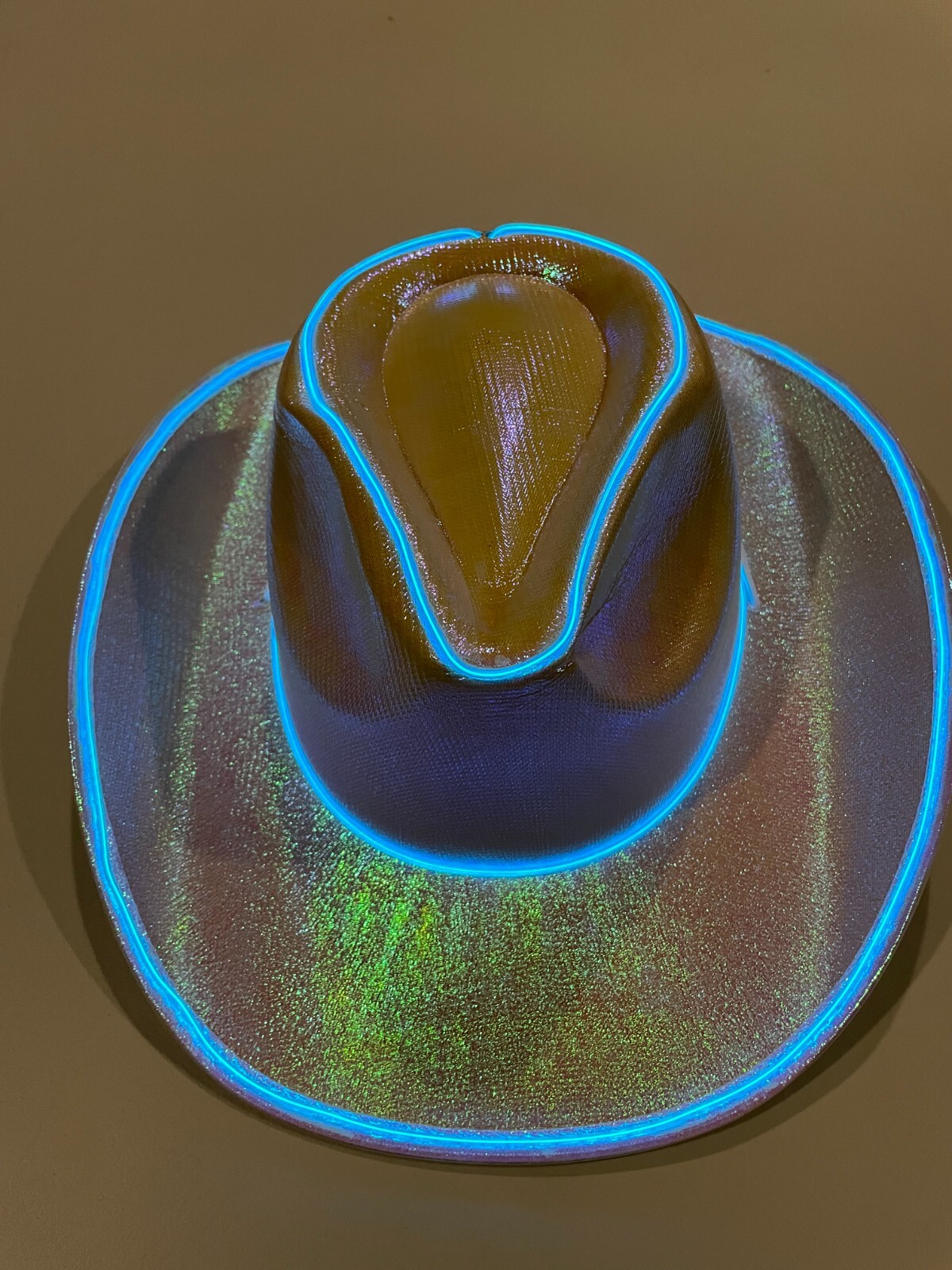 Neon Cowboy Hat – Bachelor Bachelorette Party Neon Rave Festival Party Space