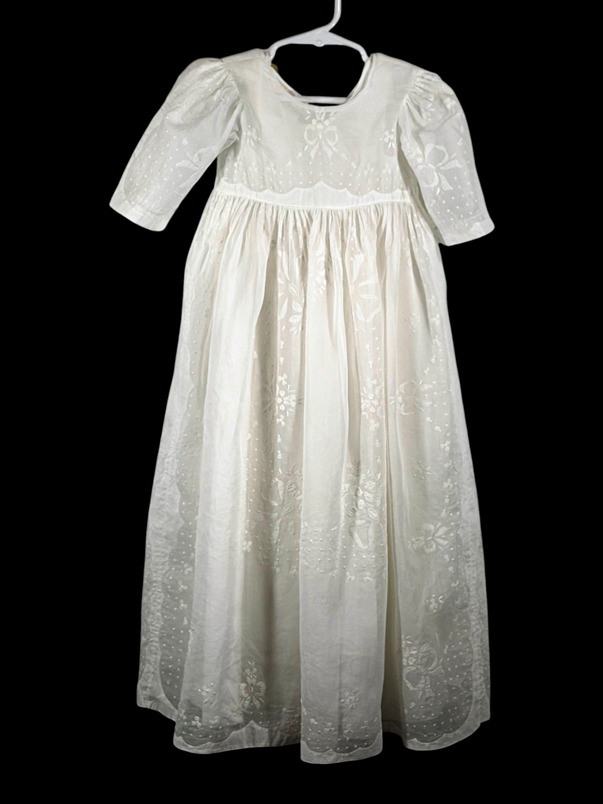 Vintage Rendezvous Inc New Orleans Special Occasion Gown Slip Heirloom White