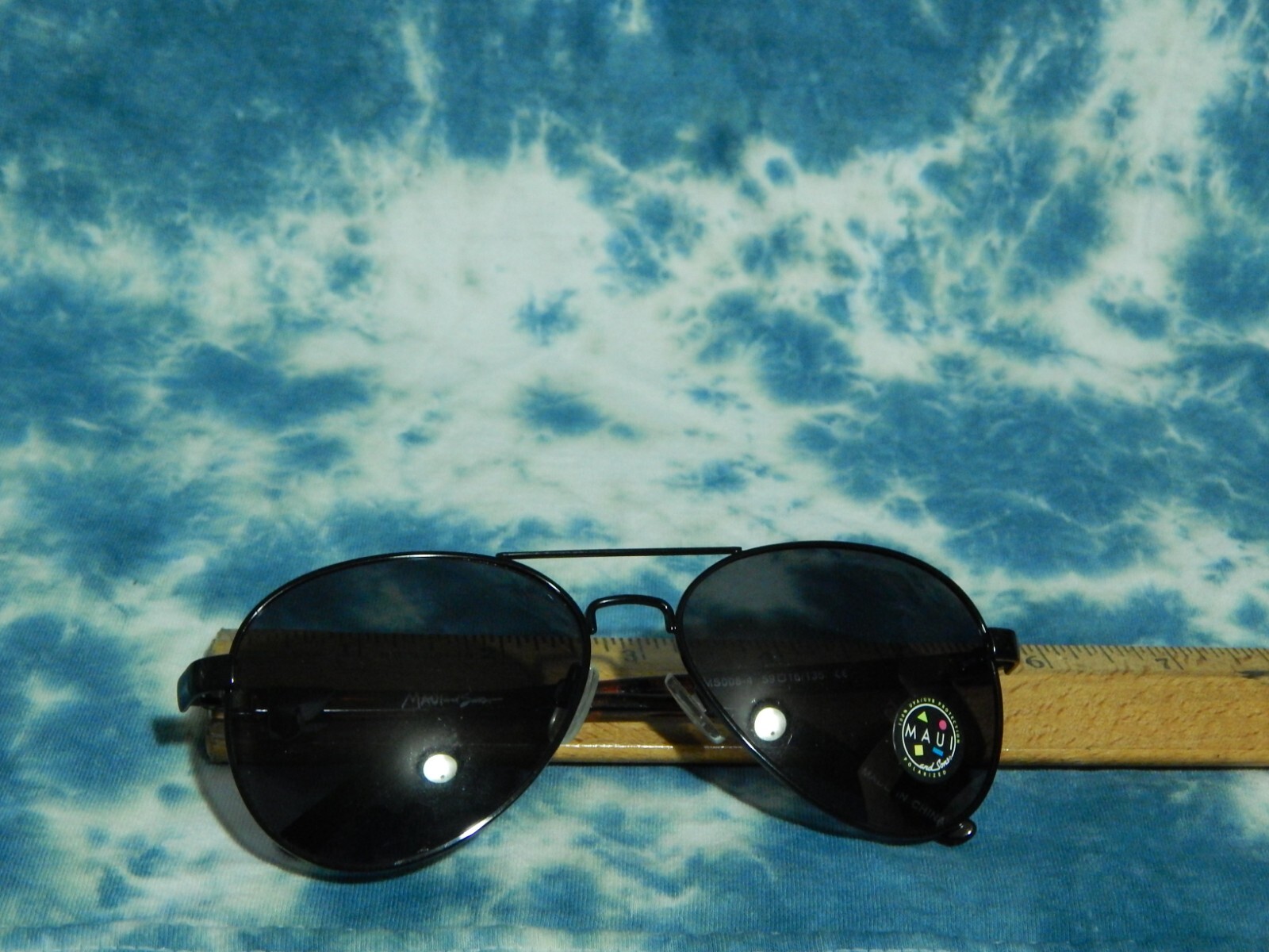 Maui and Sons ~ Polarized 100% UV Protection ~ Black/Tortoise Shell Frames 😎