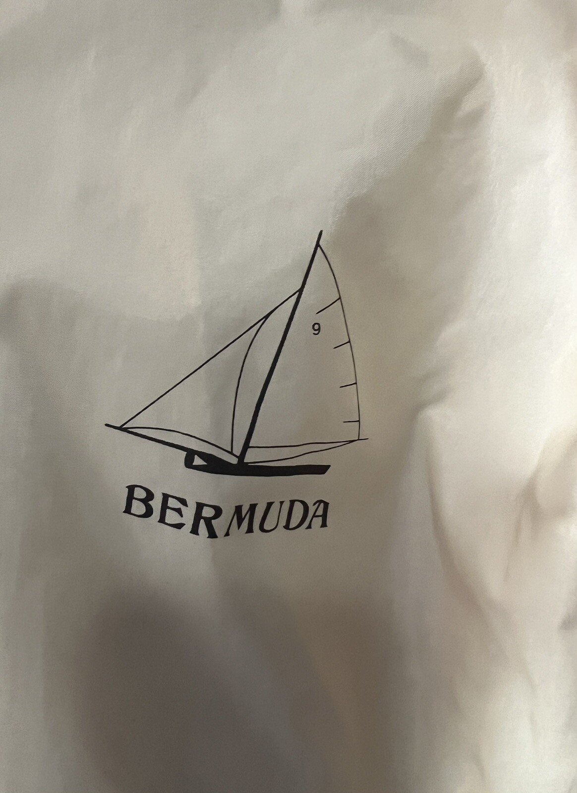 Vintage Bermuda Rider Jacket Nylon Waterproof Full Zip Hooded Blue Med OR Tan Sm