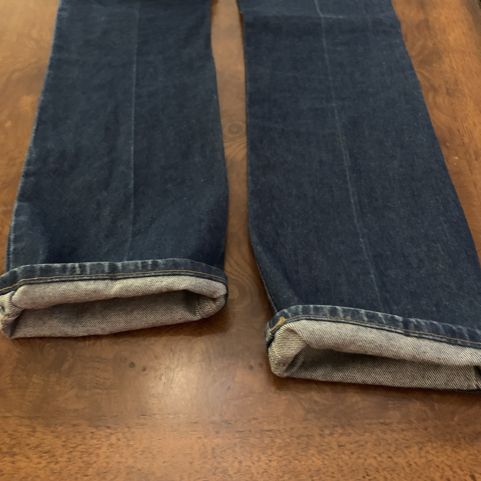 Vintage Levi’s Men’s 1988 517 Blue Jeans 32×33 Made USA Red Tab Red Bat Wing Tag