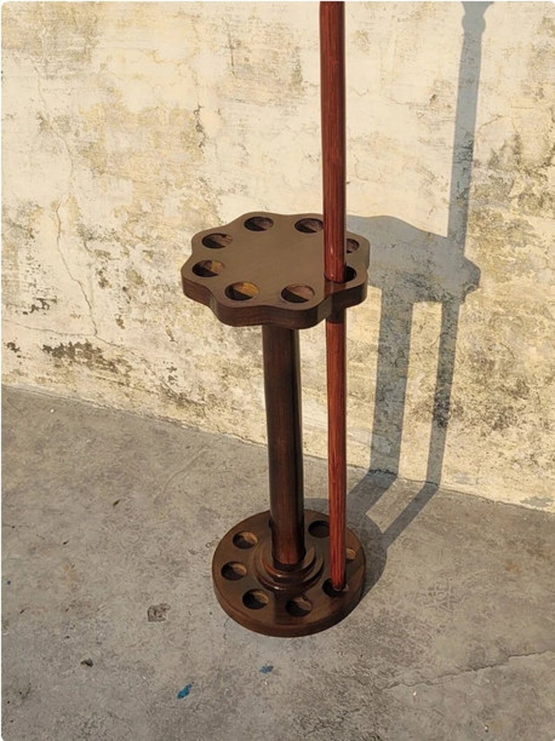 New Wooden Walking Stick Rack Stand For Canes Handmade Designer Home -Decor Gift