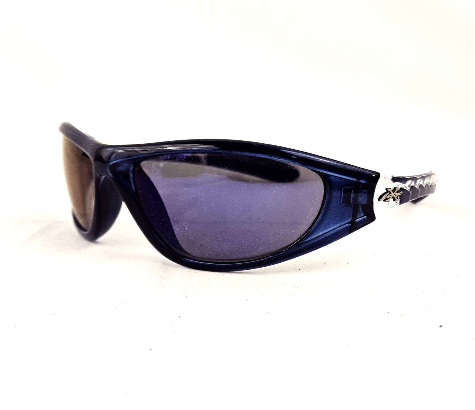 XLoop Sunglasses Adult Unisex Black/Clear Sport/Wrap Style Sun Glasses