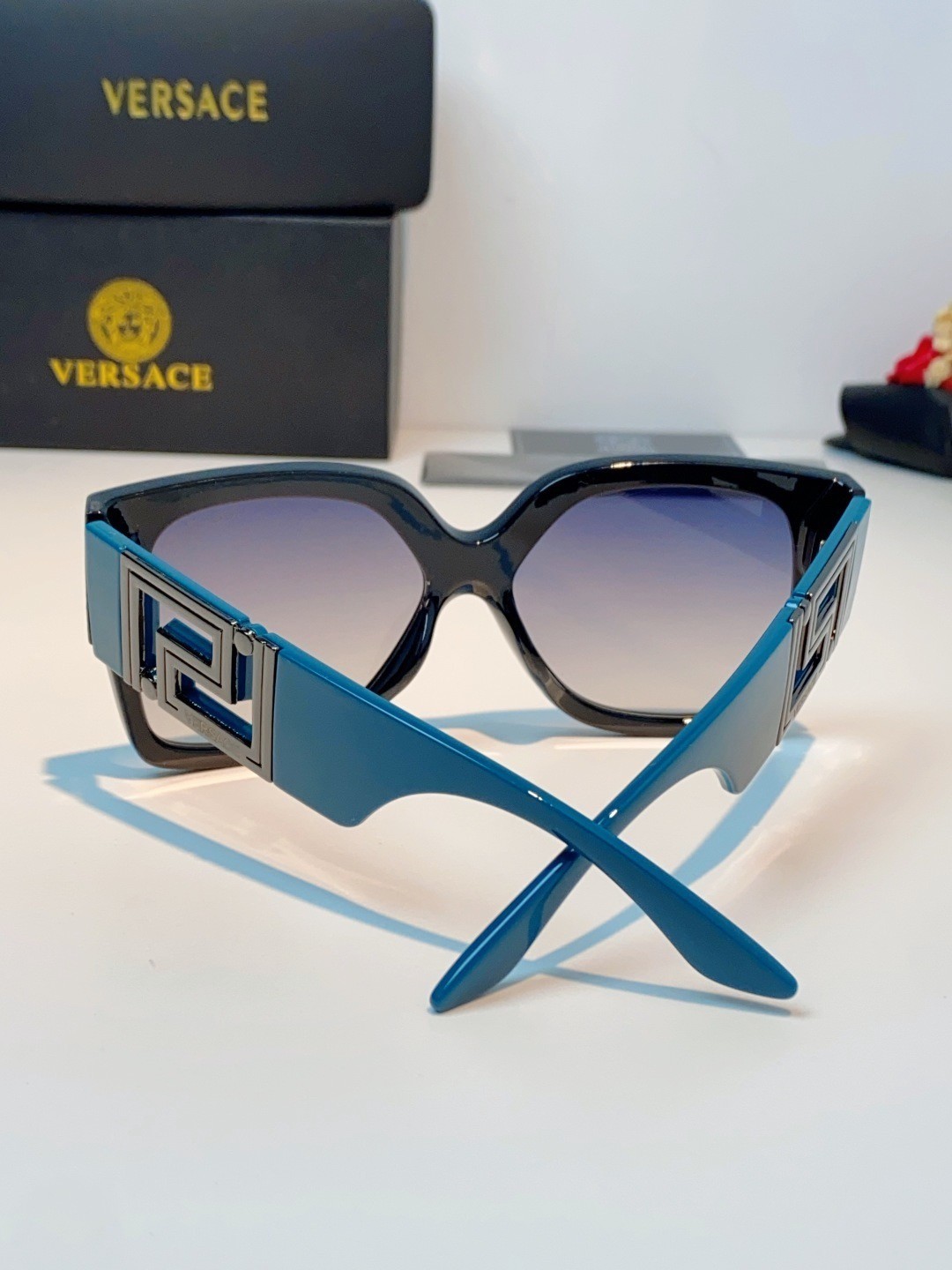 Versace classic retro square frame women’s sunglasses