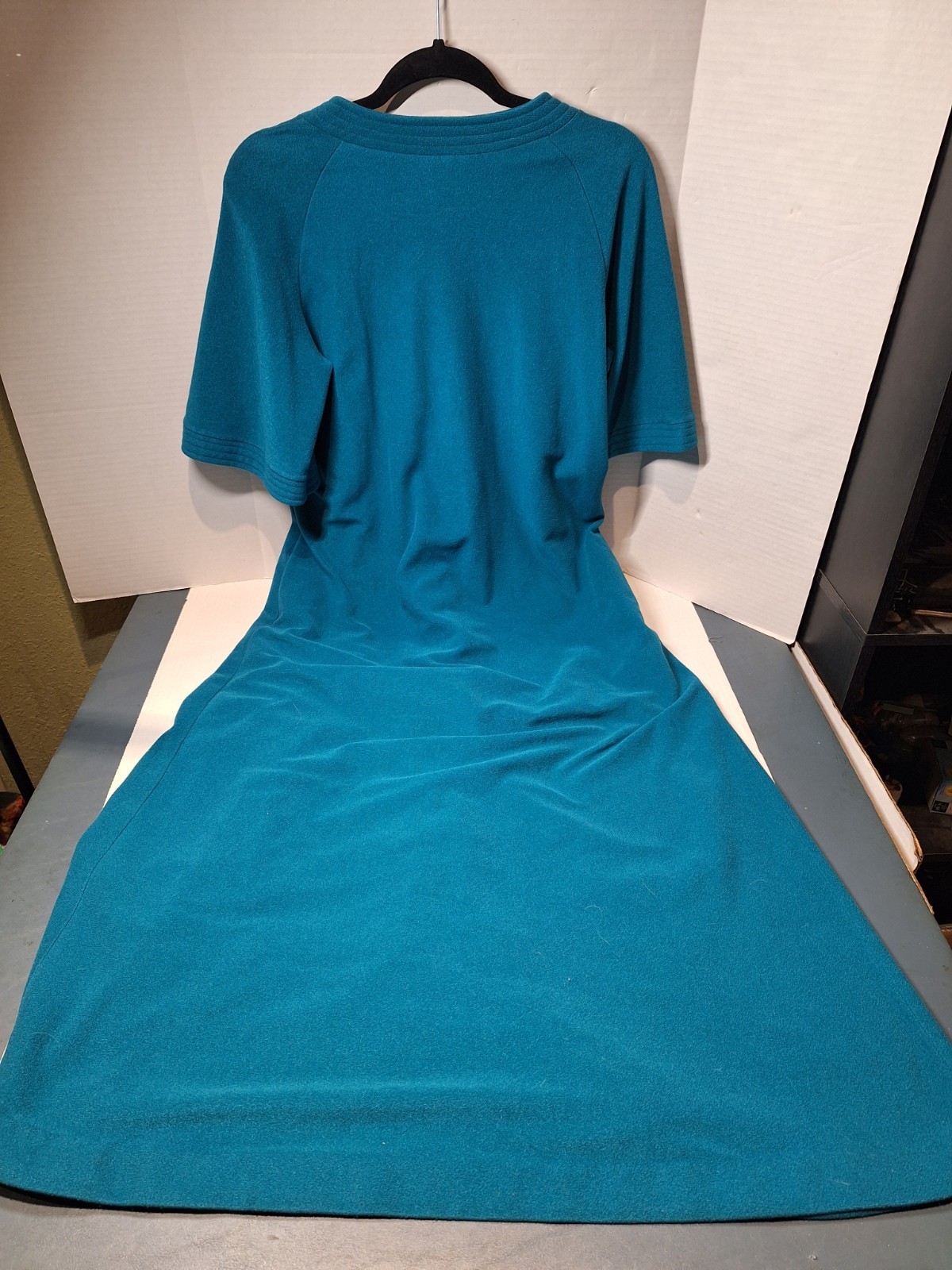 Vintage Vanity Fair Robe, Woman’s S, Turquoise, Polyester Blend