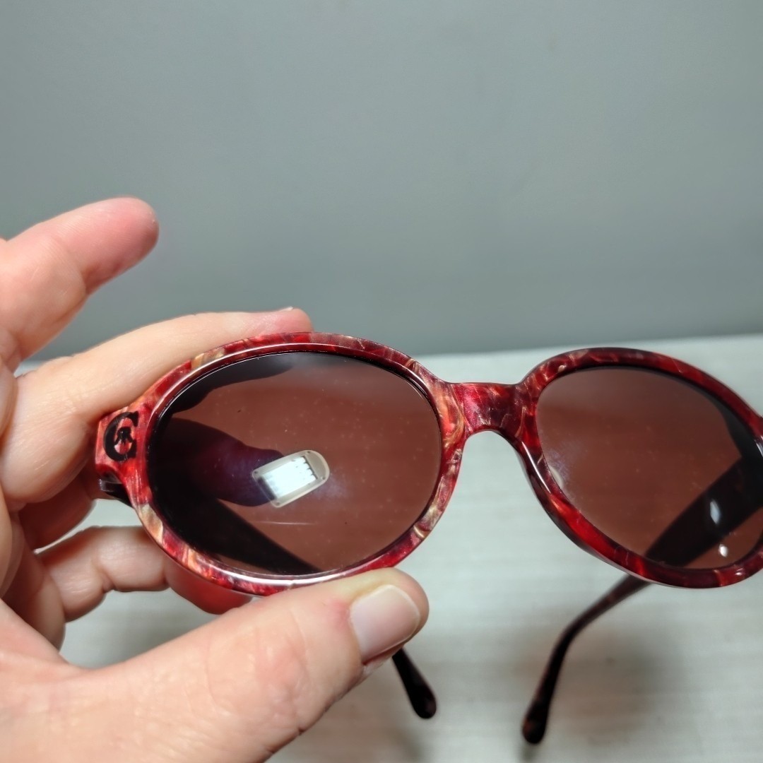 Cerruti 1881 2916 BOX Hand Made France Sunglasses Marbled 53□18 Vintage luxury